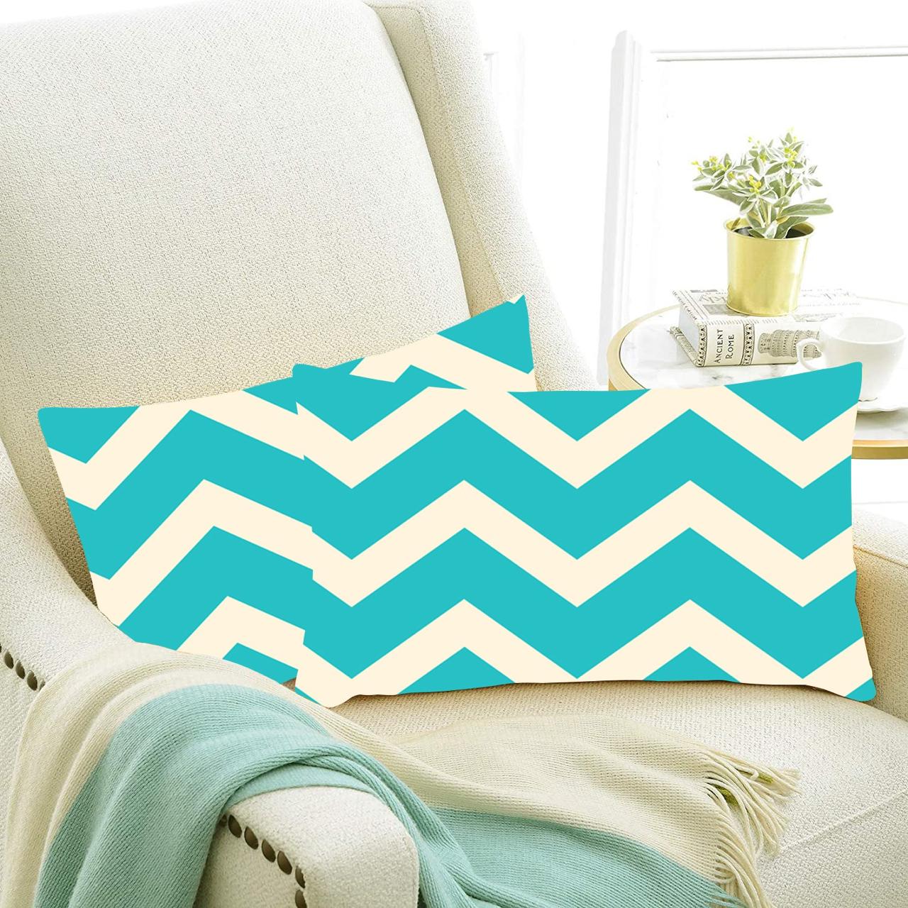 Set of 2 Designer Decorative Throw Pillow/Cushion Covers