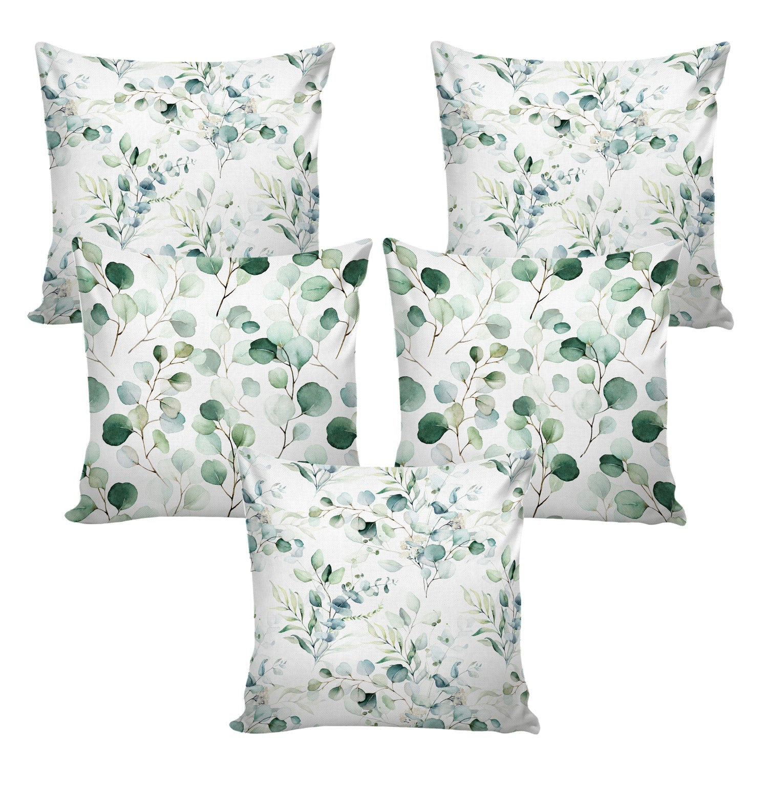 Set of 5 Designer Decorative Throw Pillow/Cushion Covers