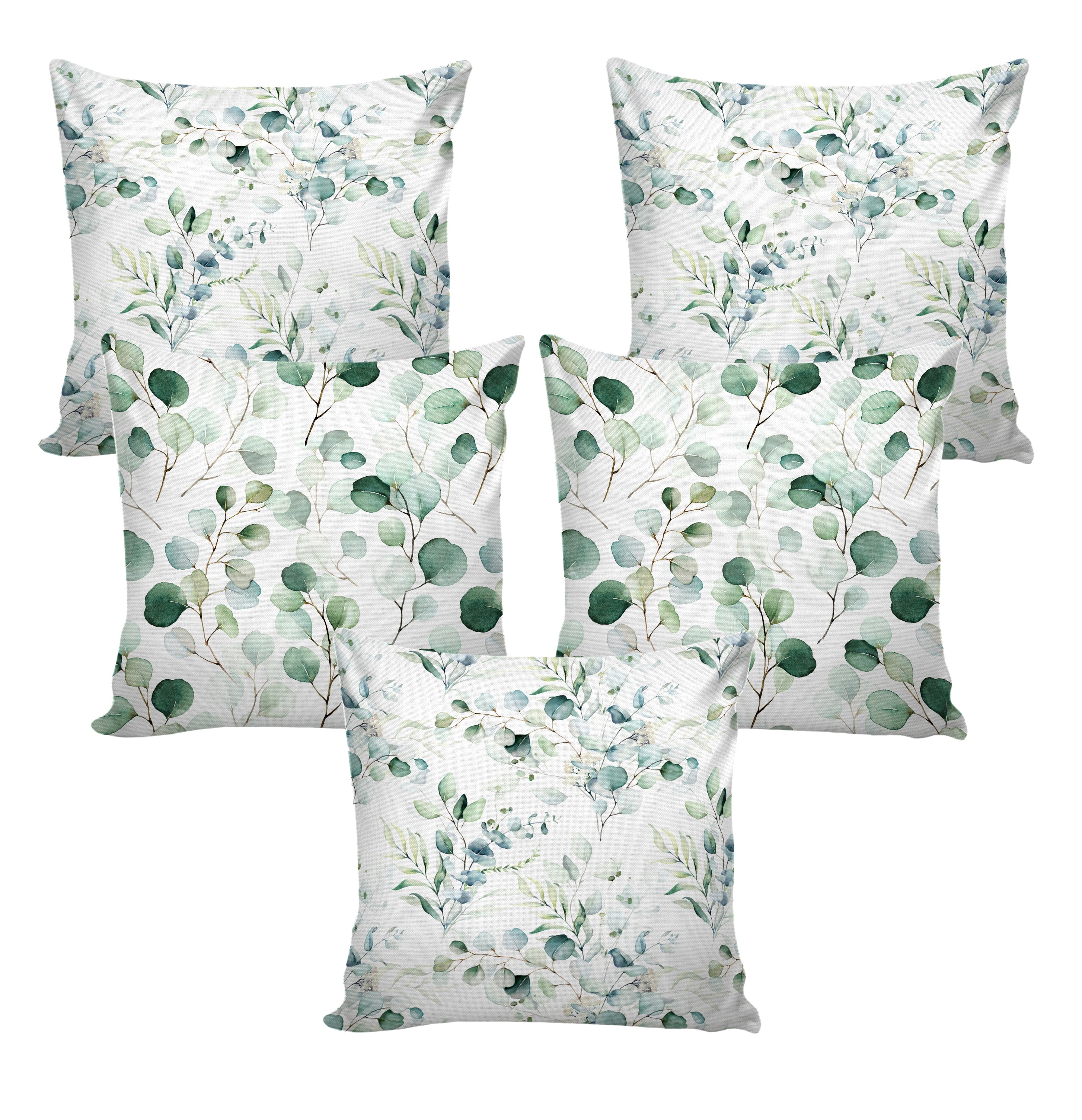 Set of 5 Designer Decorative Throw Pillow/Cushion Covers