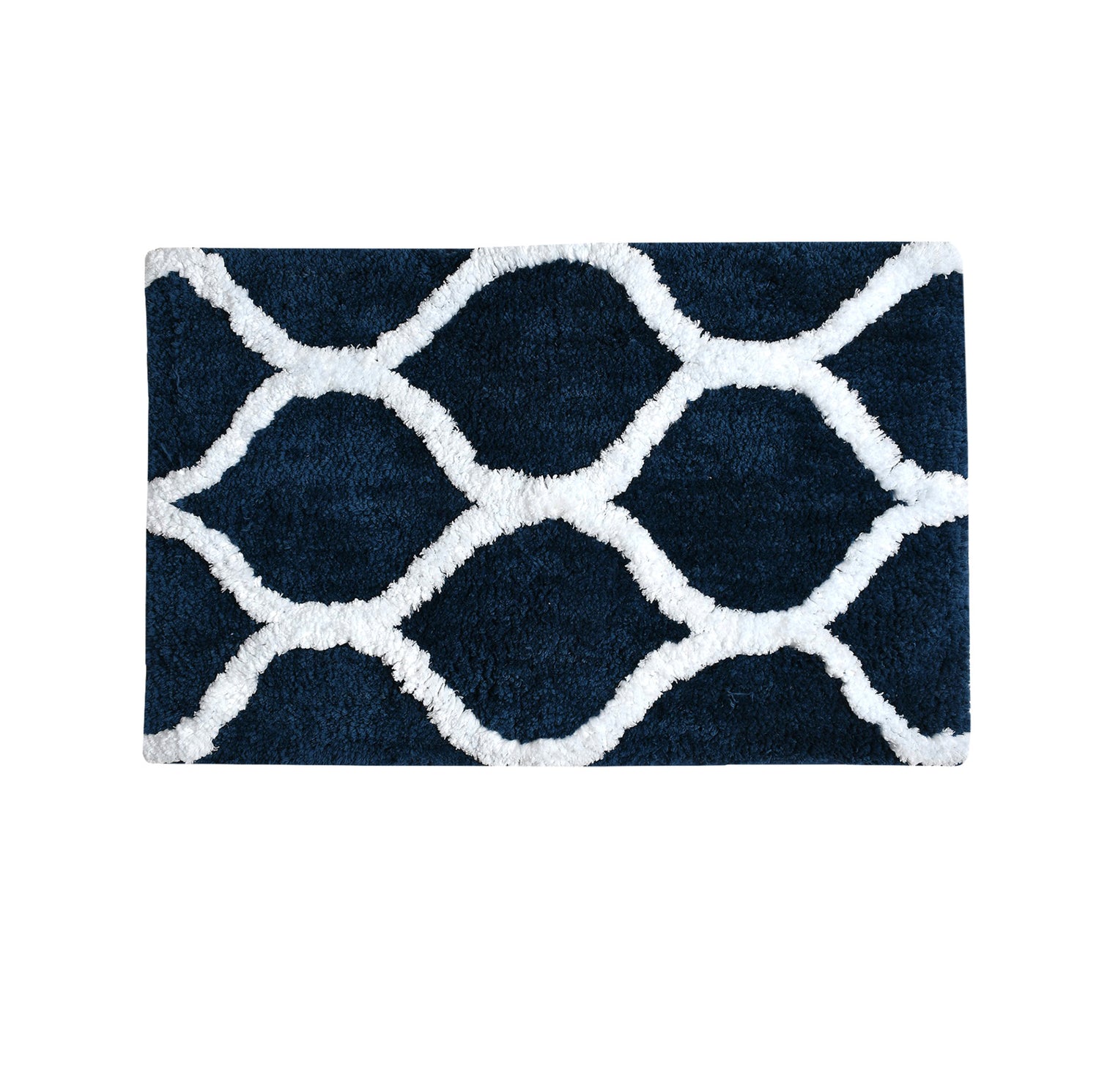 Glorious Super Soft Microfiber Anti Slip Bathmat, Navy