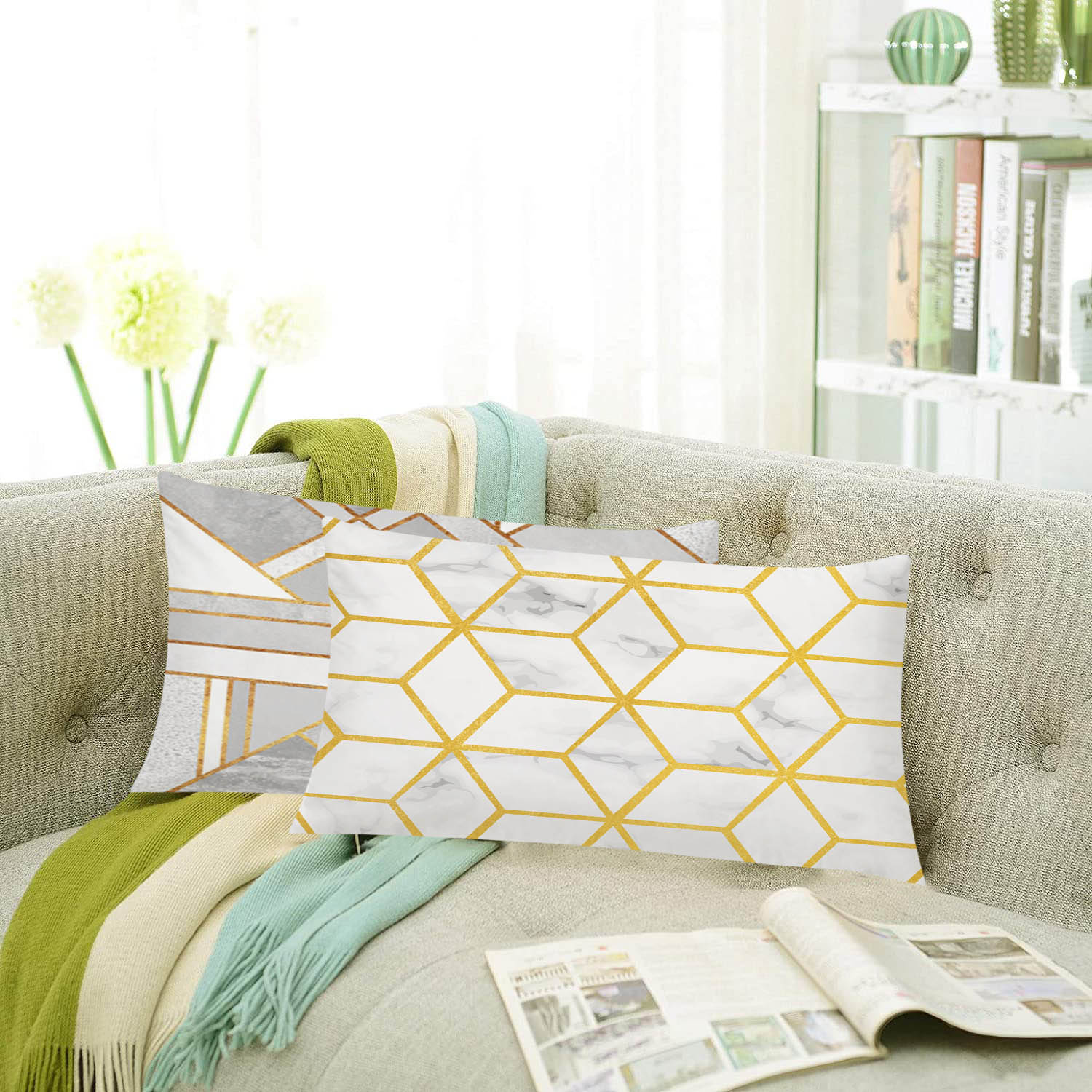 Set of 5 Decorative Hand Made Polyester Velvet Throw/Pillow Cushion Covers