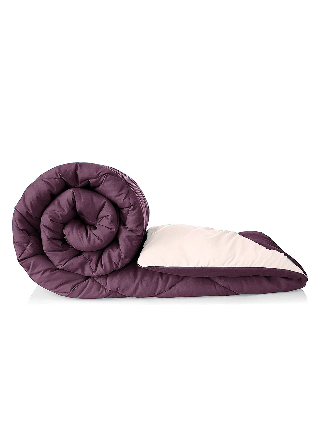 AEROHAVEN 220 GSM Microfiber All-Weather Solid Colour Bed Reversible Comforter AC Quilt Blanket