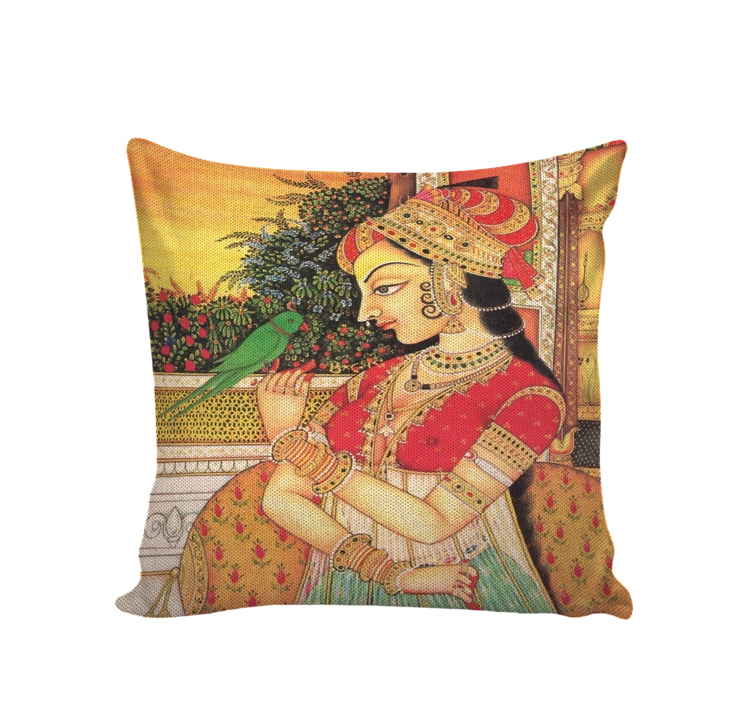 Set of 5 Jute Throw Pillow/Cushion Covers