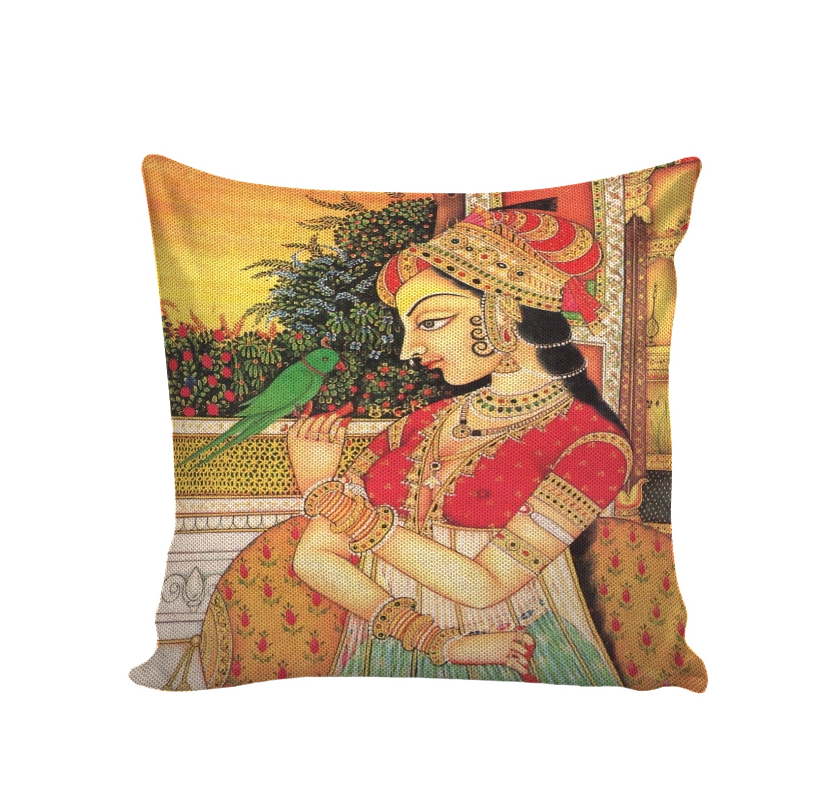 Set of 5 Jute Throw Pillow/Cushion Covers