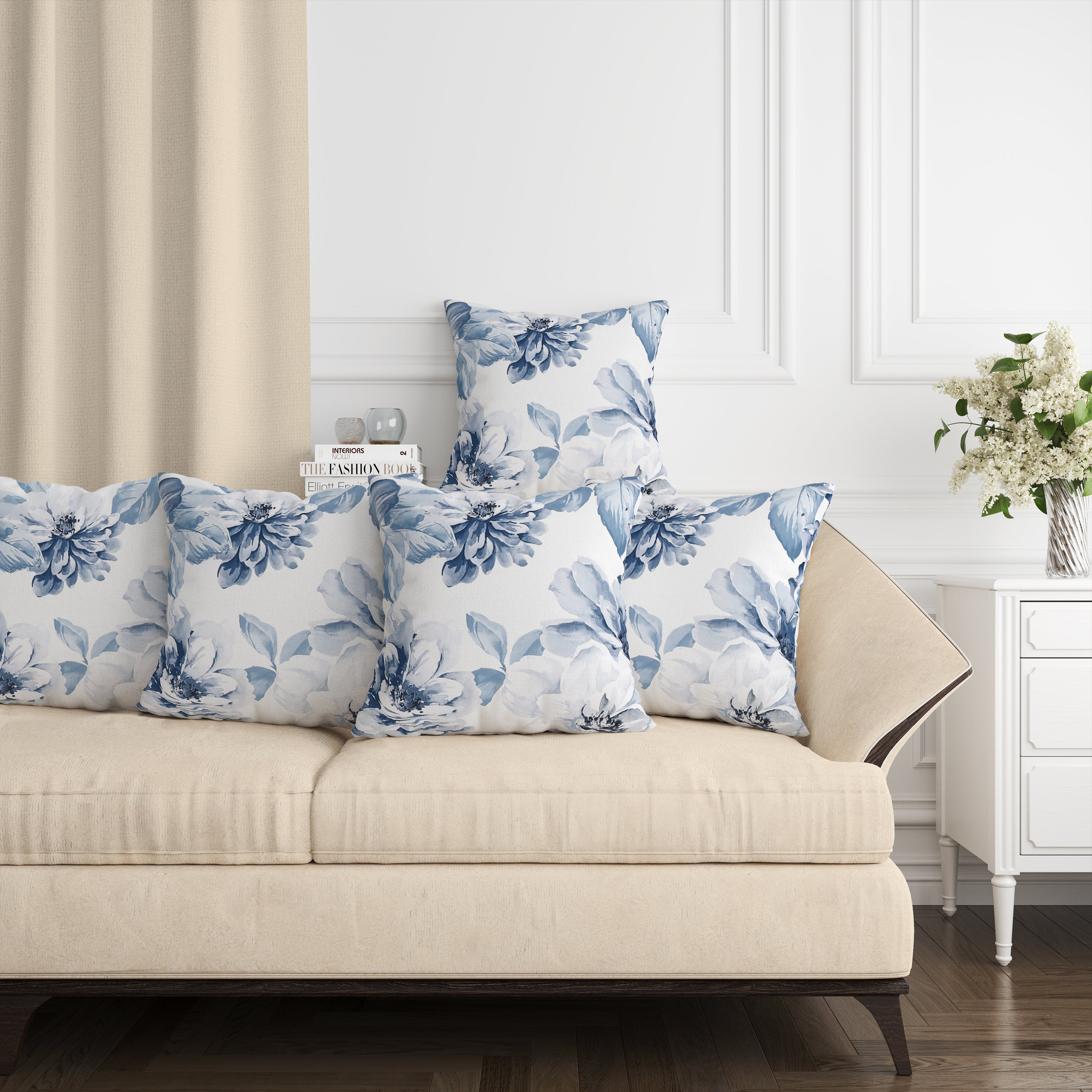Set of 5 Designer Decorative Throw Pillow/Cushion Covers