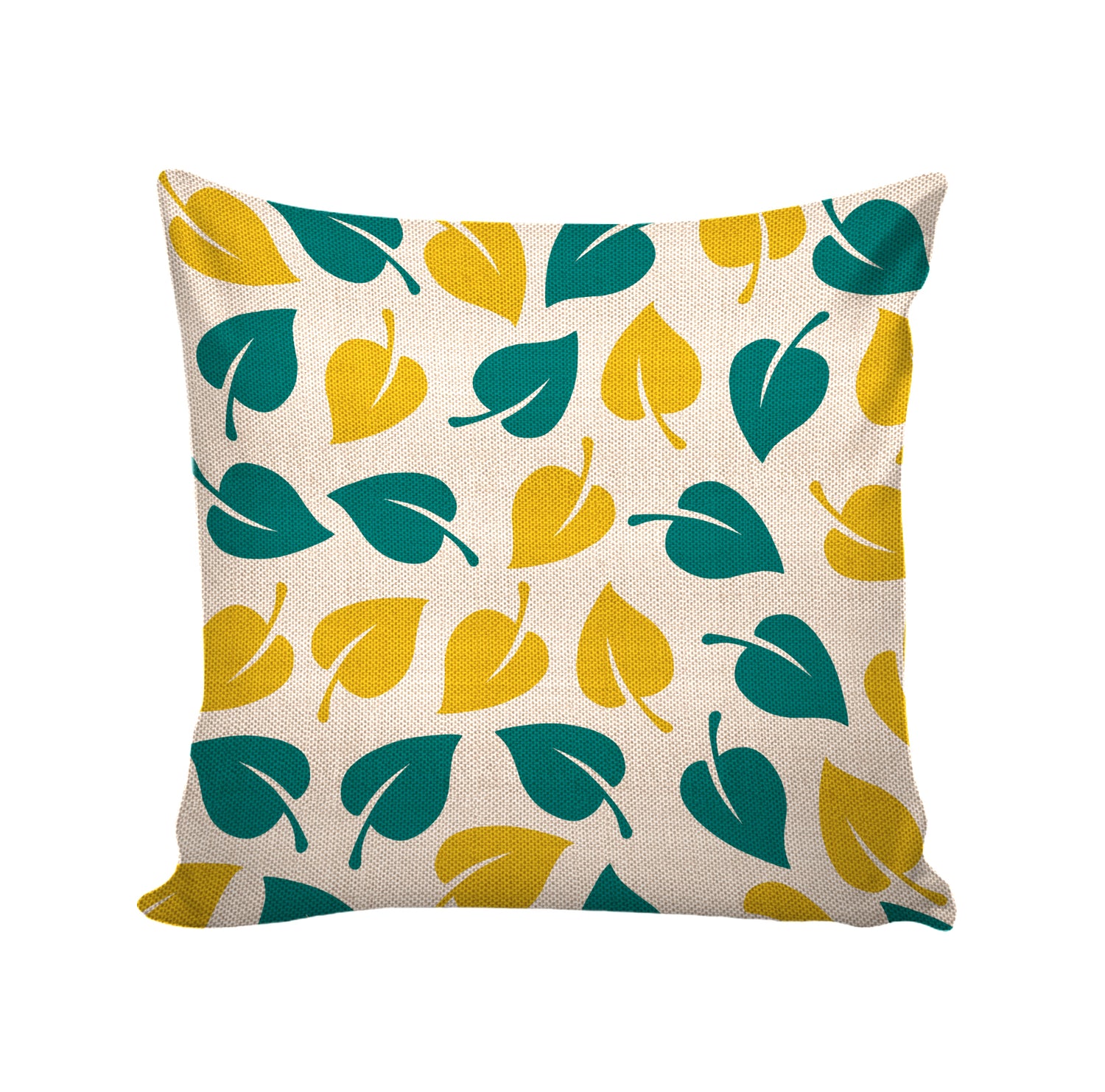 Set of 5 Jute Throw Pillow/Cushion Covers