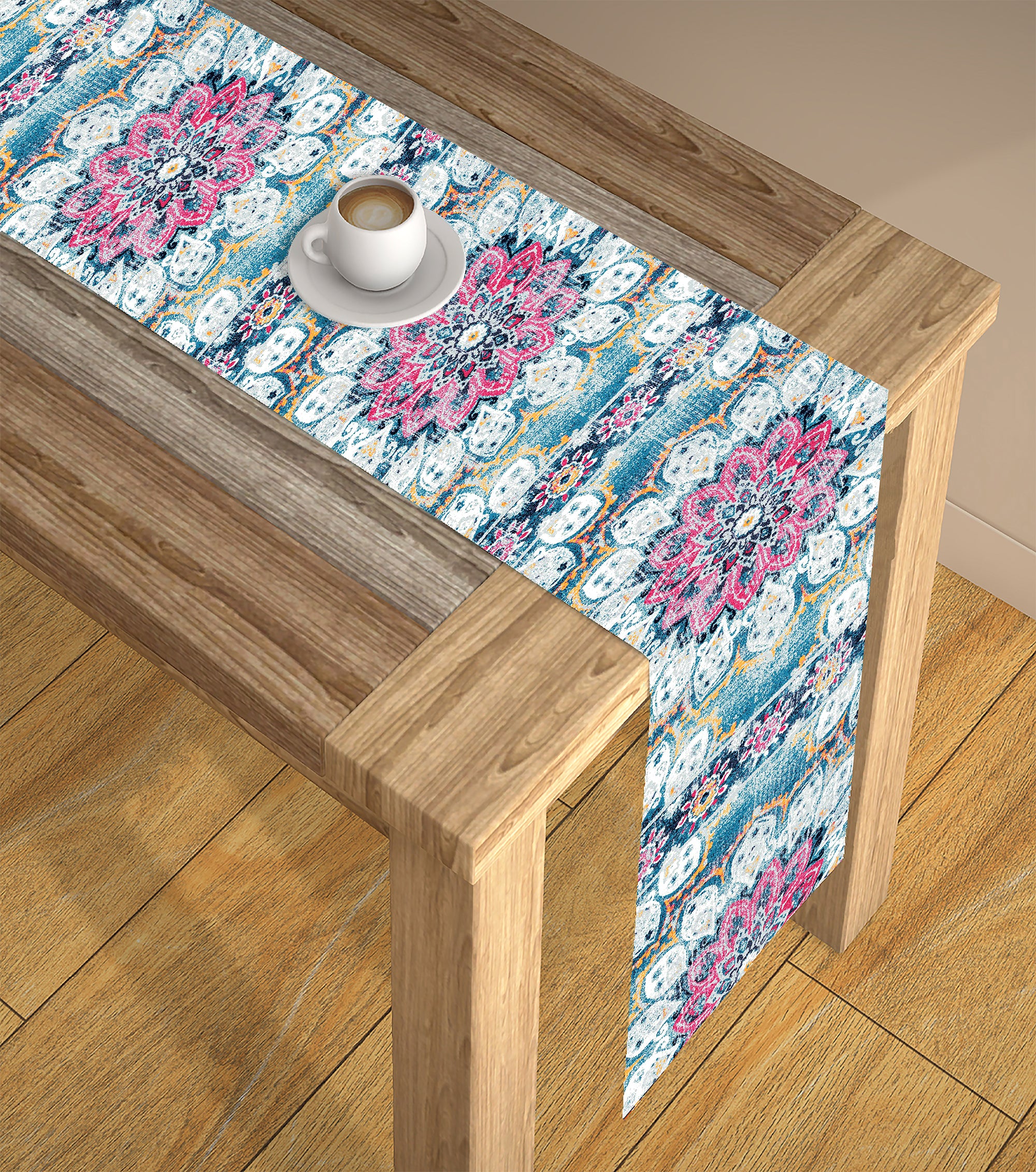 Premium HD Digital Printed Polyester Table Runner