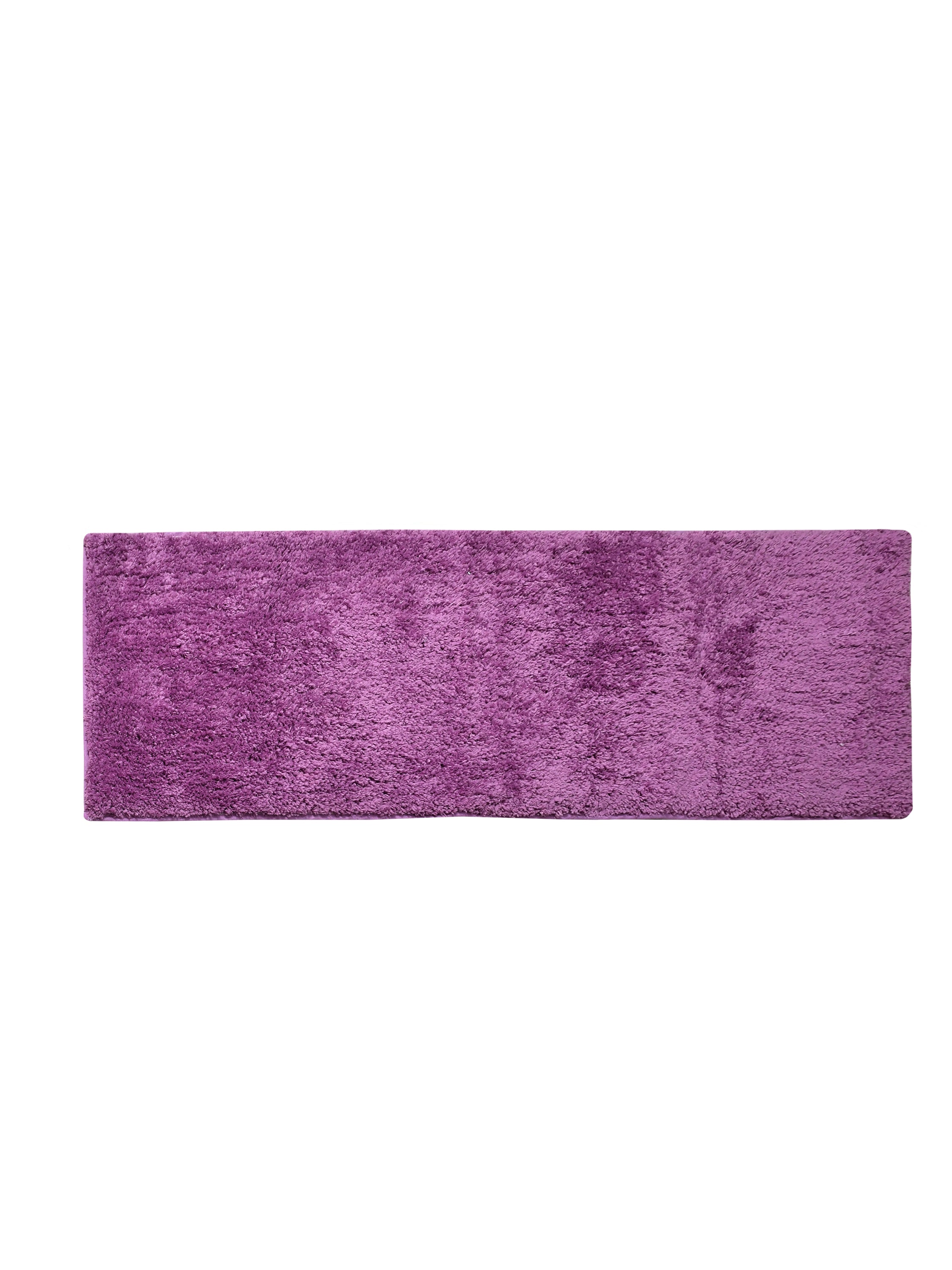 Soft Microfiber Moroccan Designer Anti Slip Runner, Wine