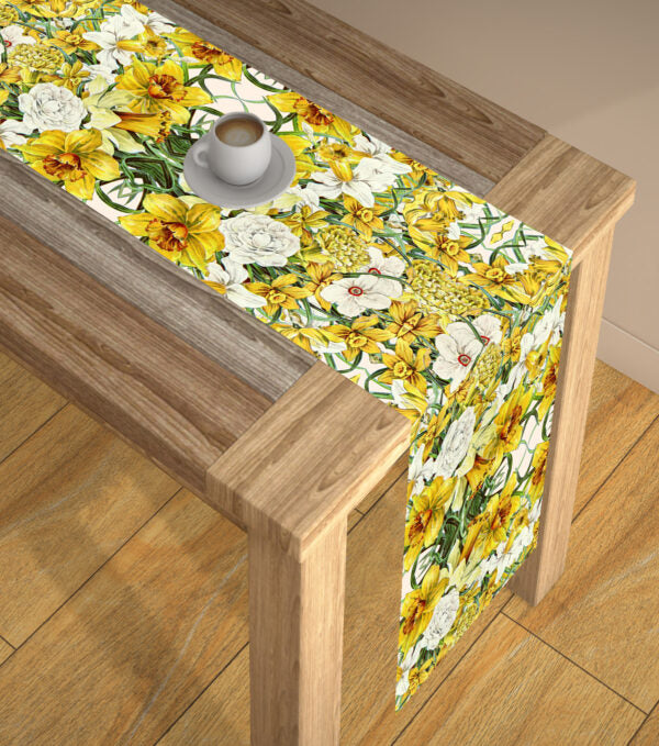 Premium HD Digital Printed Polyester Table Runner