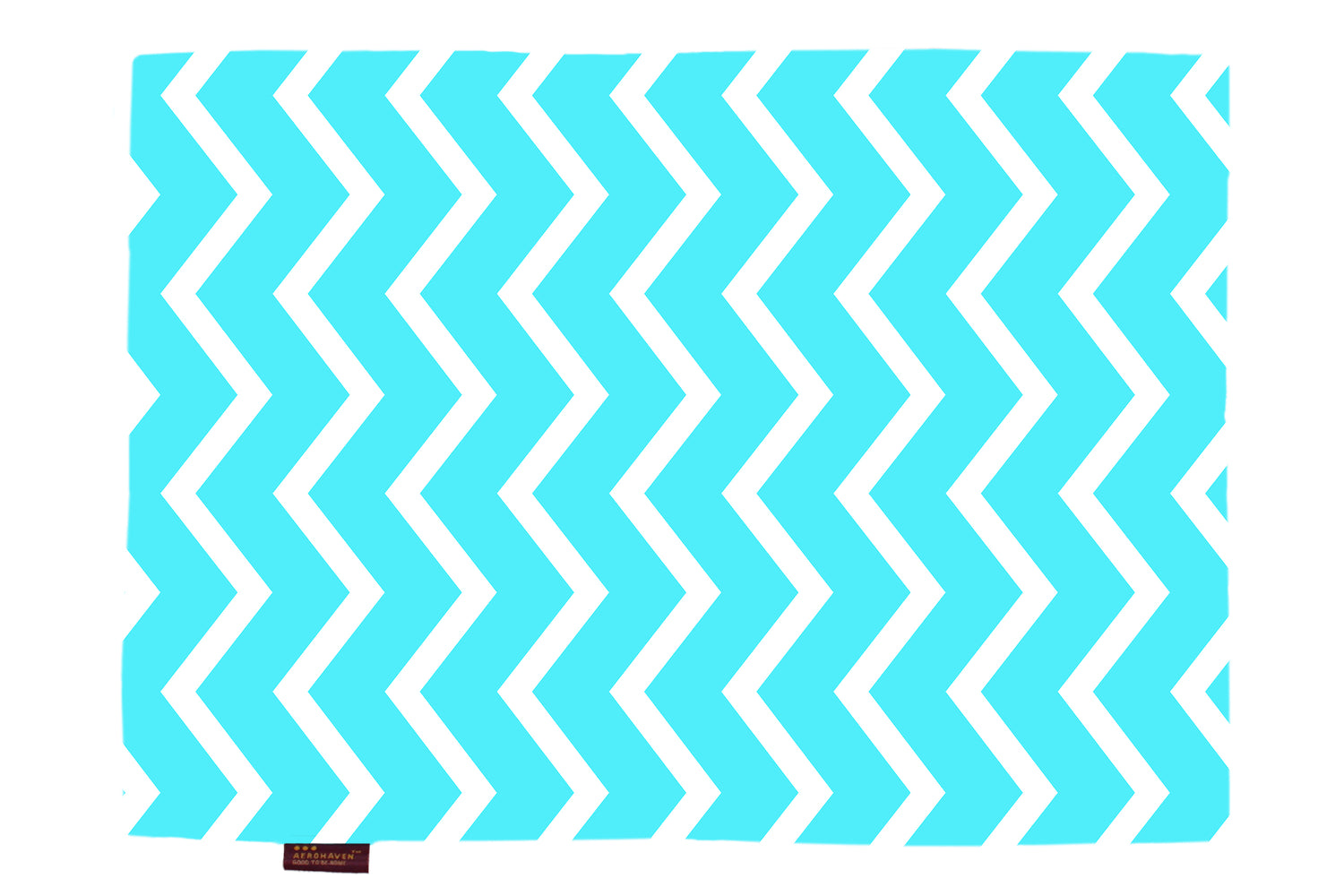 Aqua Geometric HD Printed 4 Pcs Table Place Mat