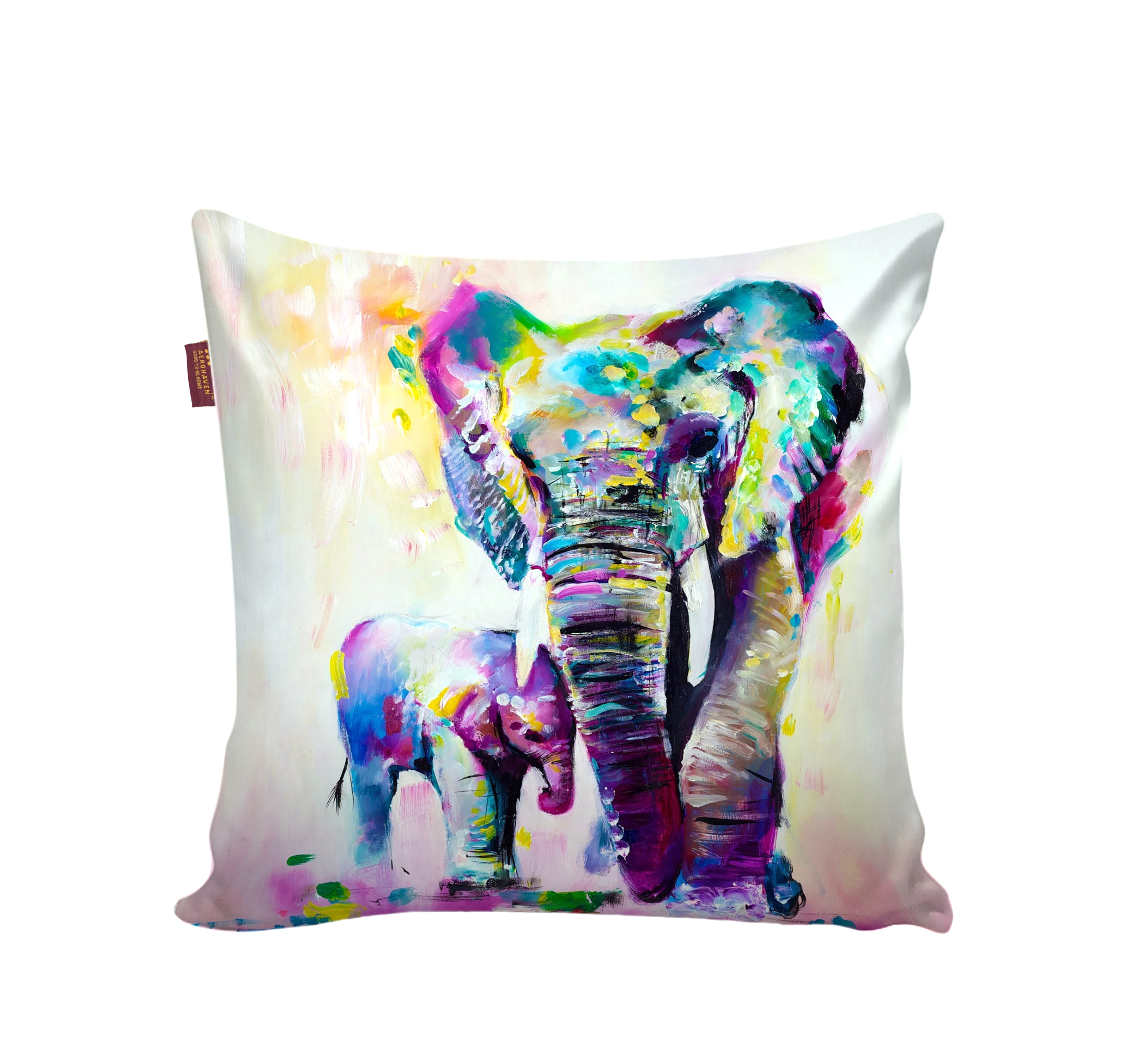 Set of 5 Digital Printed Hand Stitched Throw Pillow/ Cushion Covers