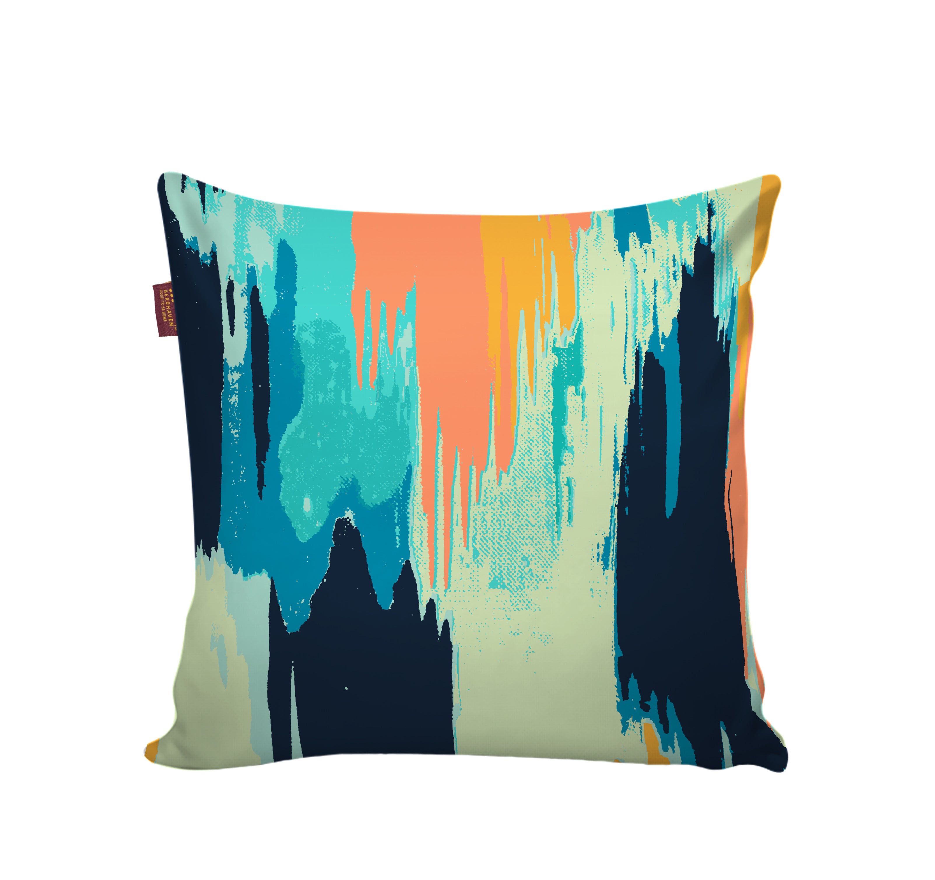 Set of 5 Digital Printed Hand Stitched Throw Pillow/ Cushion Covers