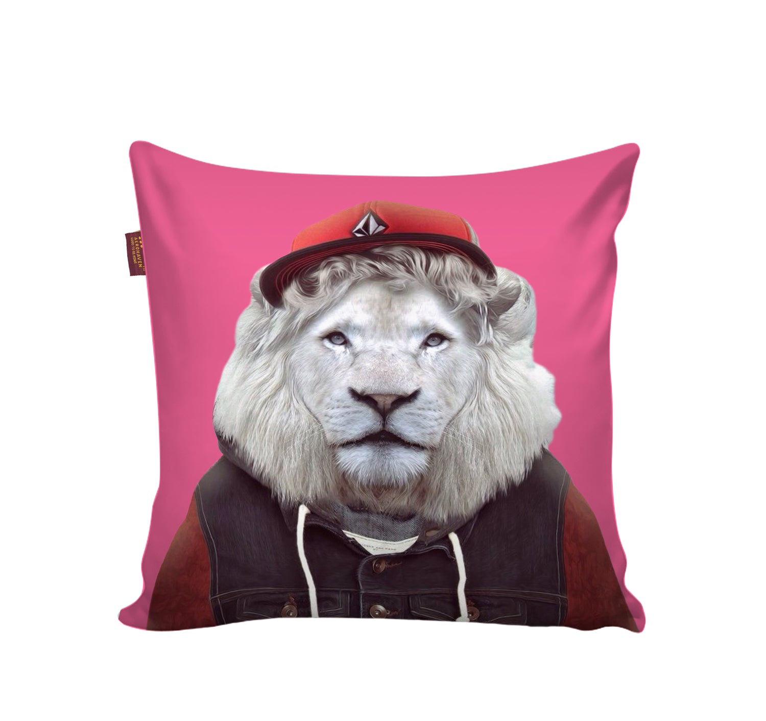 Set of 5 Digital Printed Hand Stitched Throw Pillow/ Cushion Covers