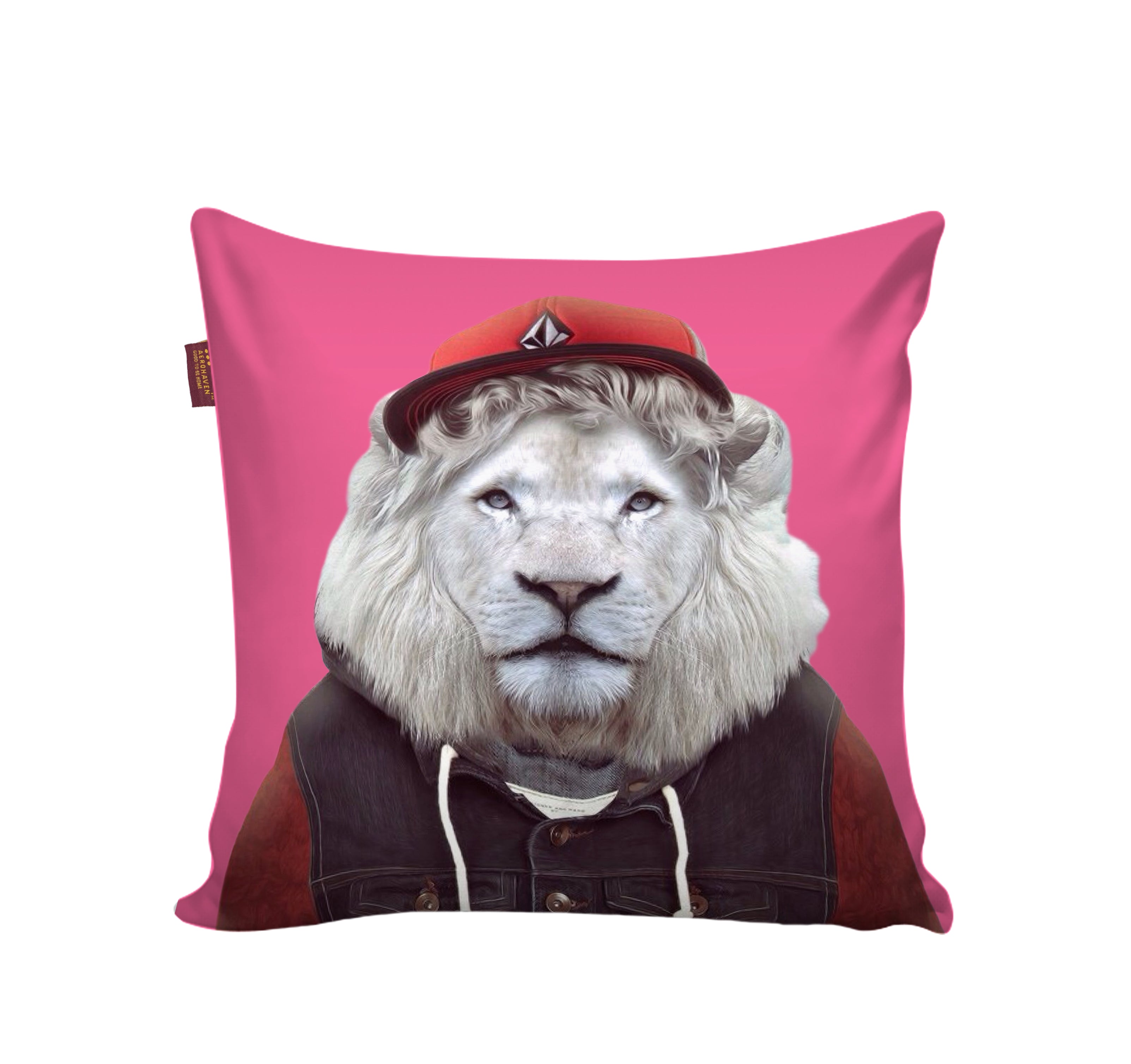 Set of 5 Digital Printed Hand Stitched Throw Pillow/ Cushion Covers