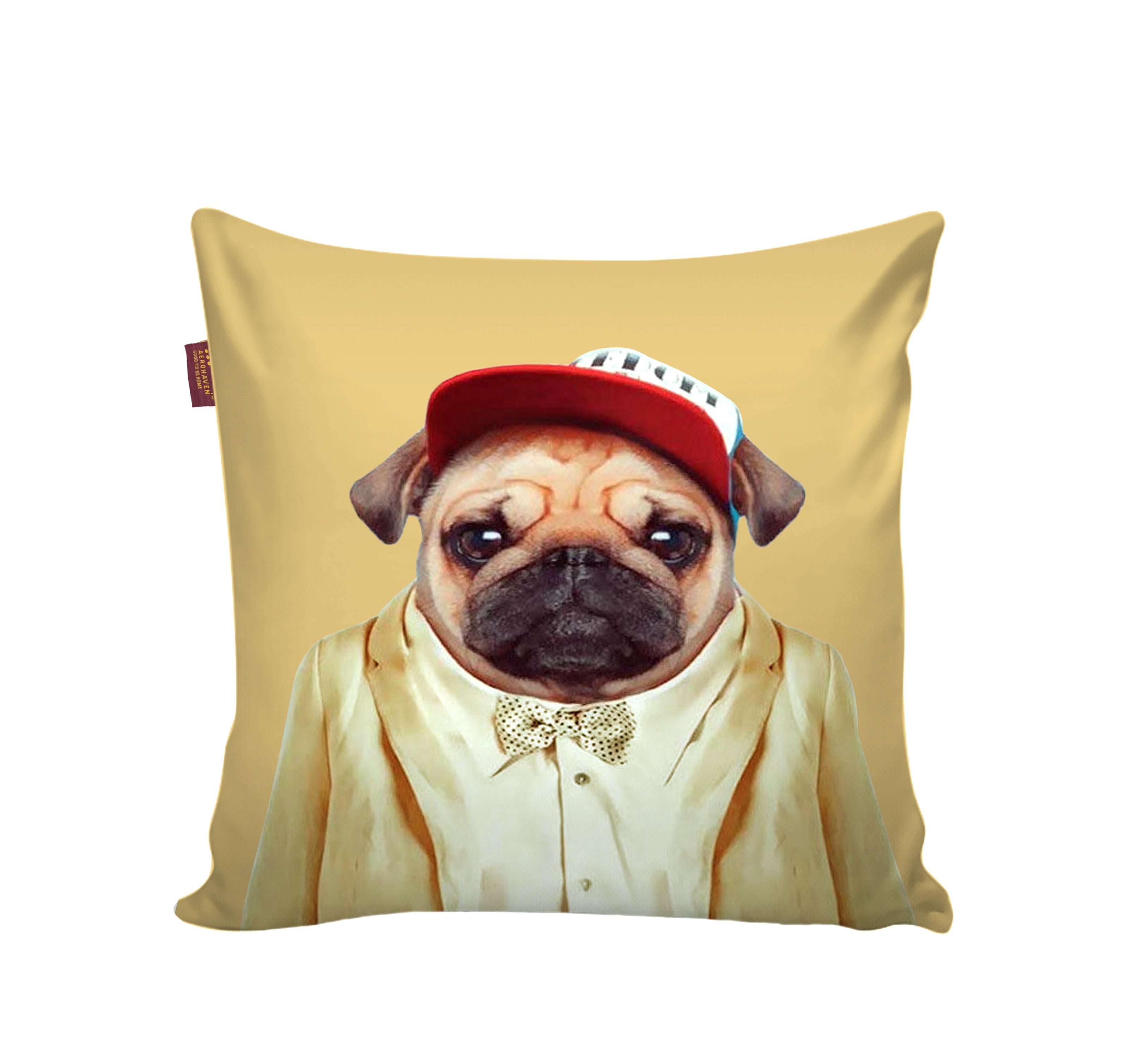 Set of 5 Digital Printed Hand Stitched Throw Pillow/ Cushion Covers