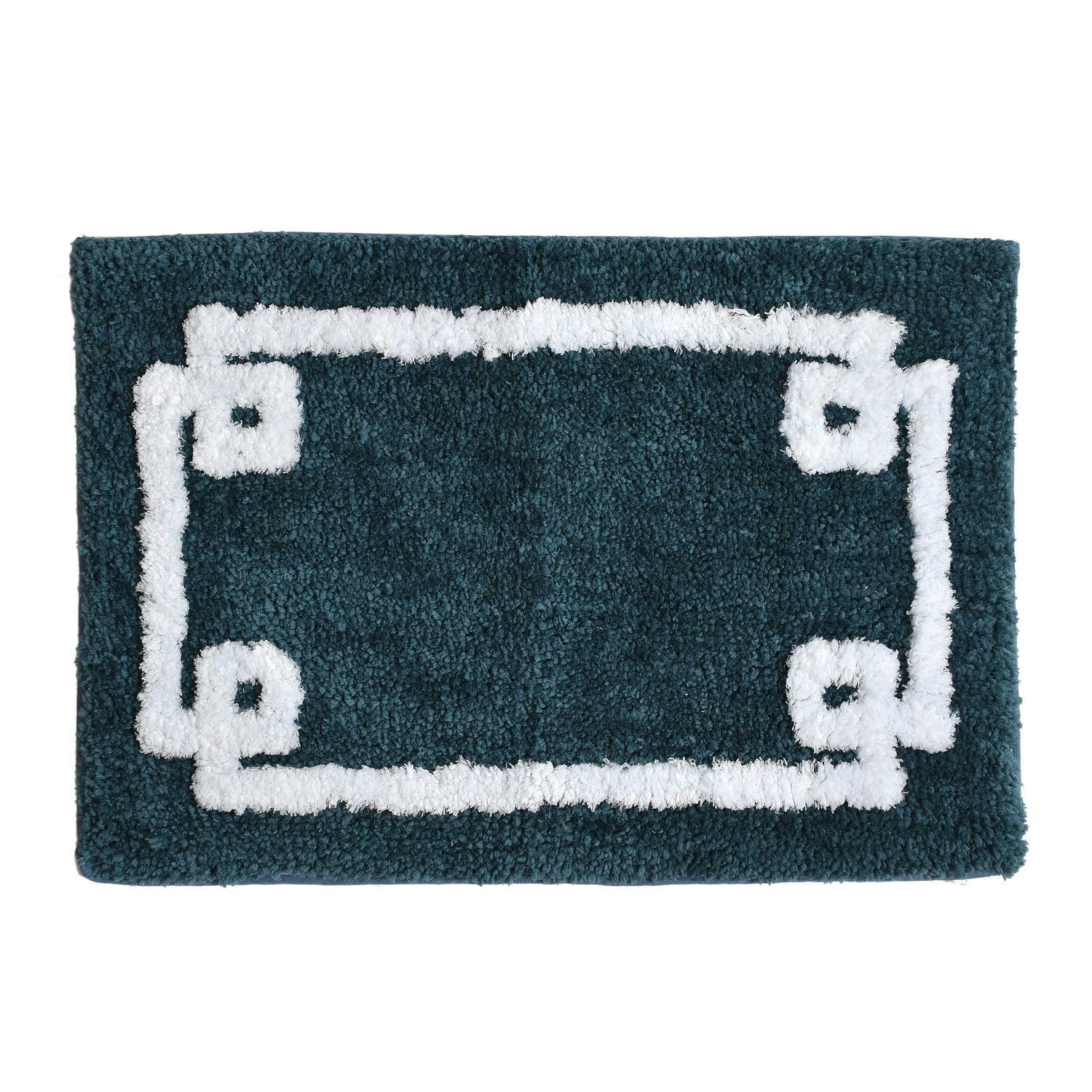 Glorious Super Soft Microfiber Anti Slip Bathmat, Teal