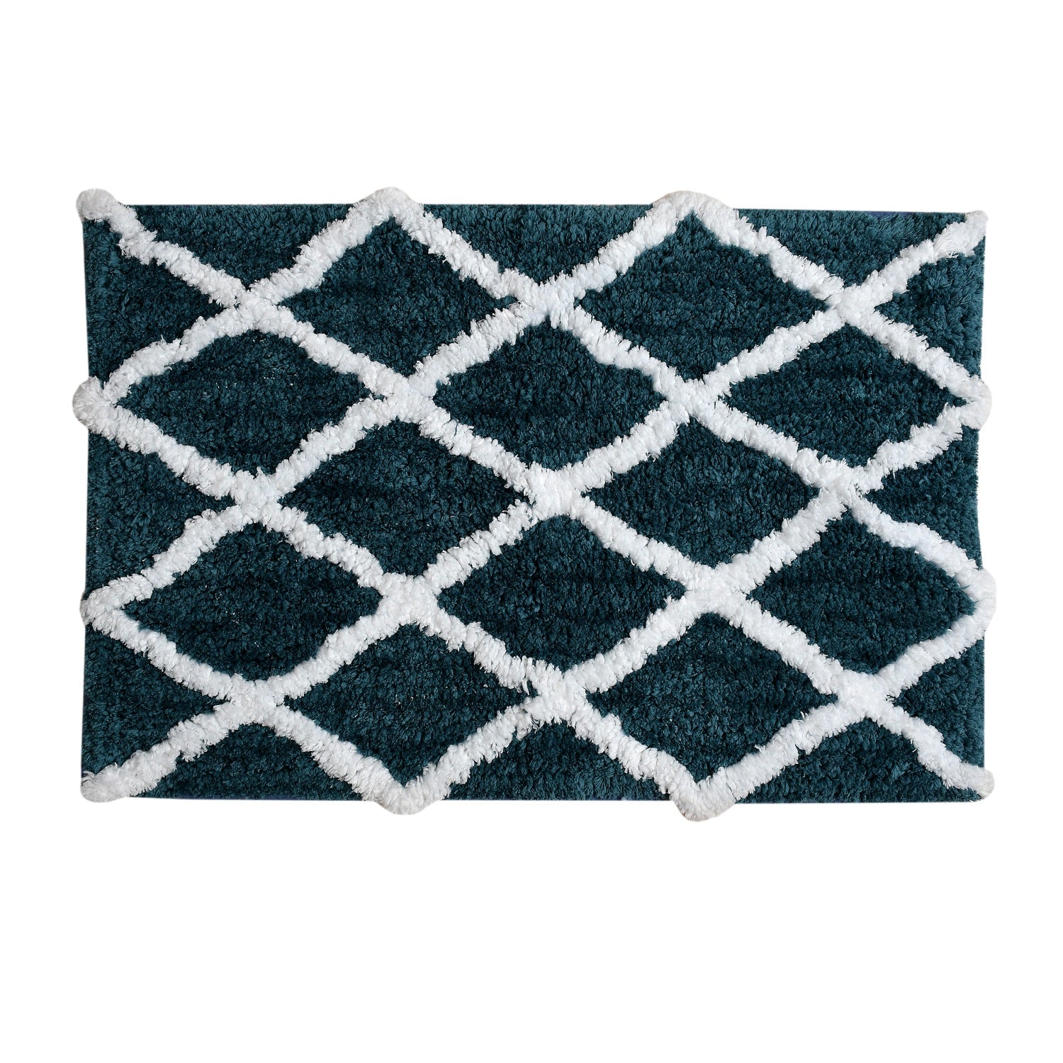 Glorious Super Soft Microfiber Anti Slip Bathmat, Teal