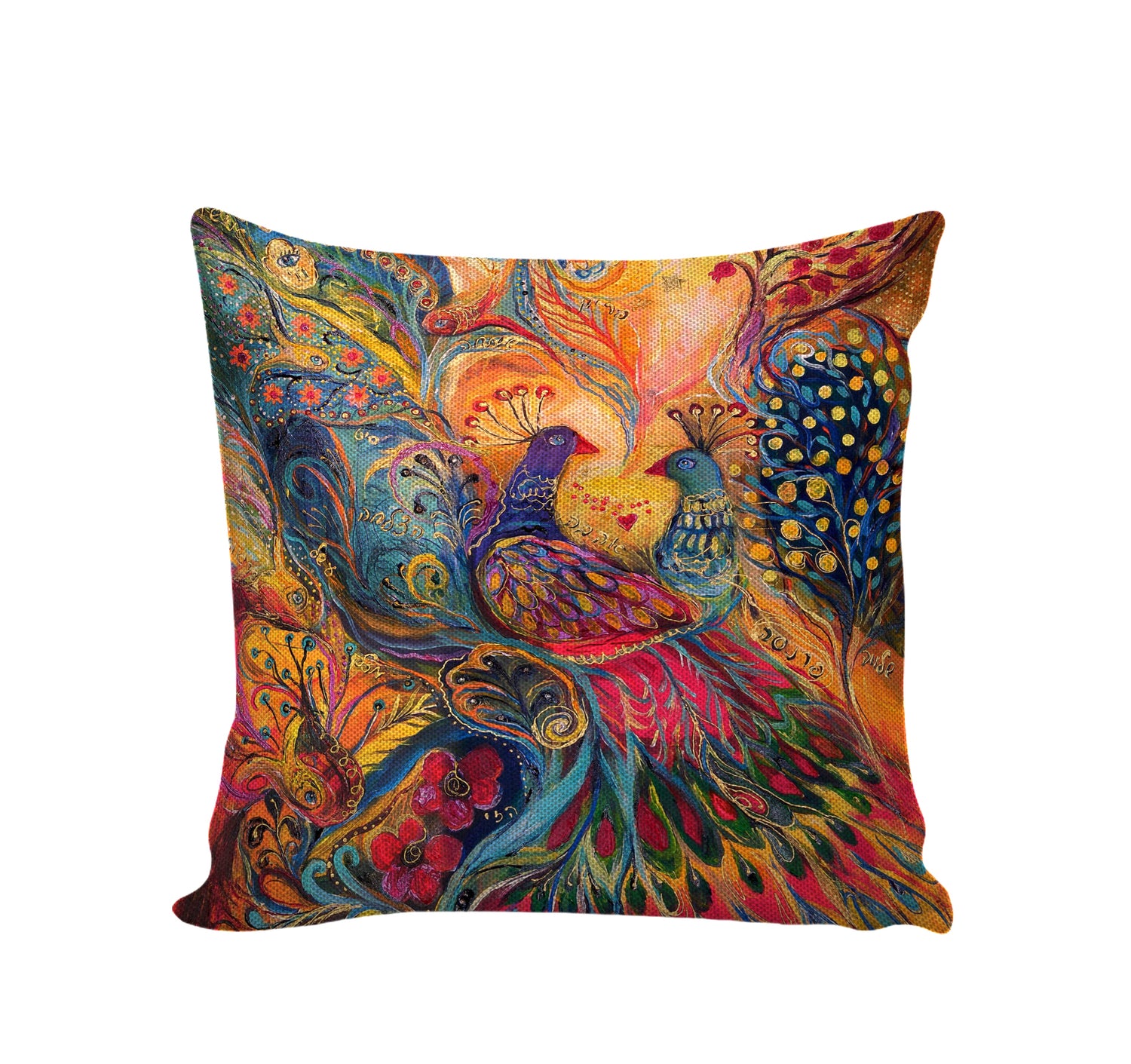 Set of 5 Jute Throw Pillow/Cushion Covers
