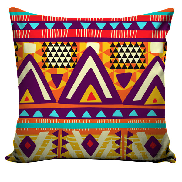 Set of 5 Jute Throw Pillow/Cushion Covers – Multi