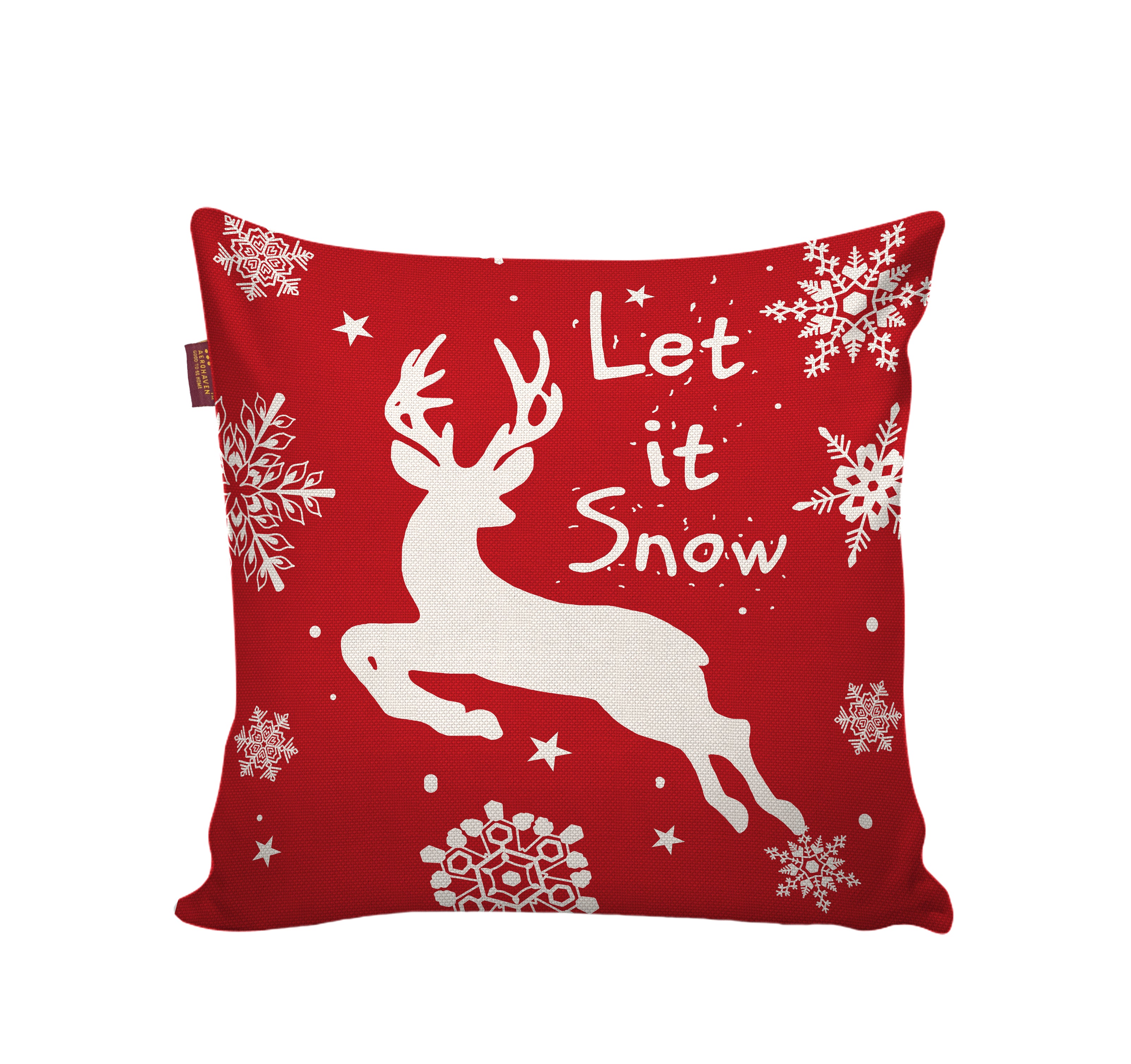 Set of 4 Christmas Designer Decorative Throw Pillow/Cushion Covers
