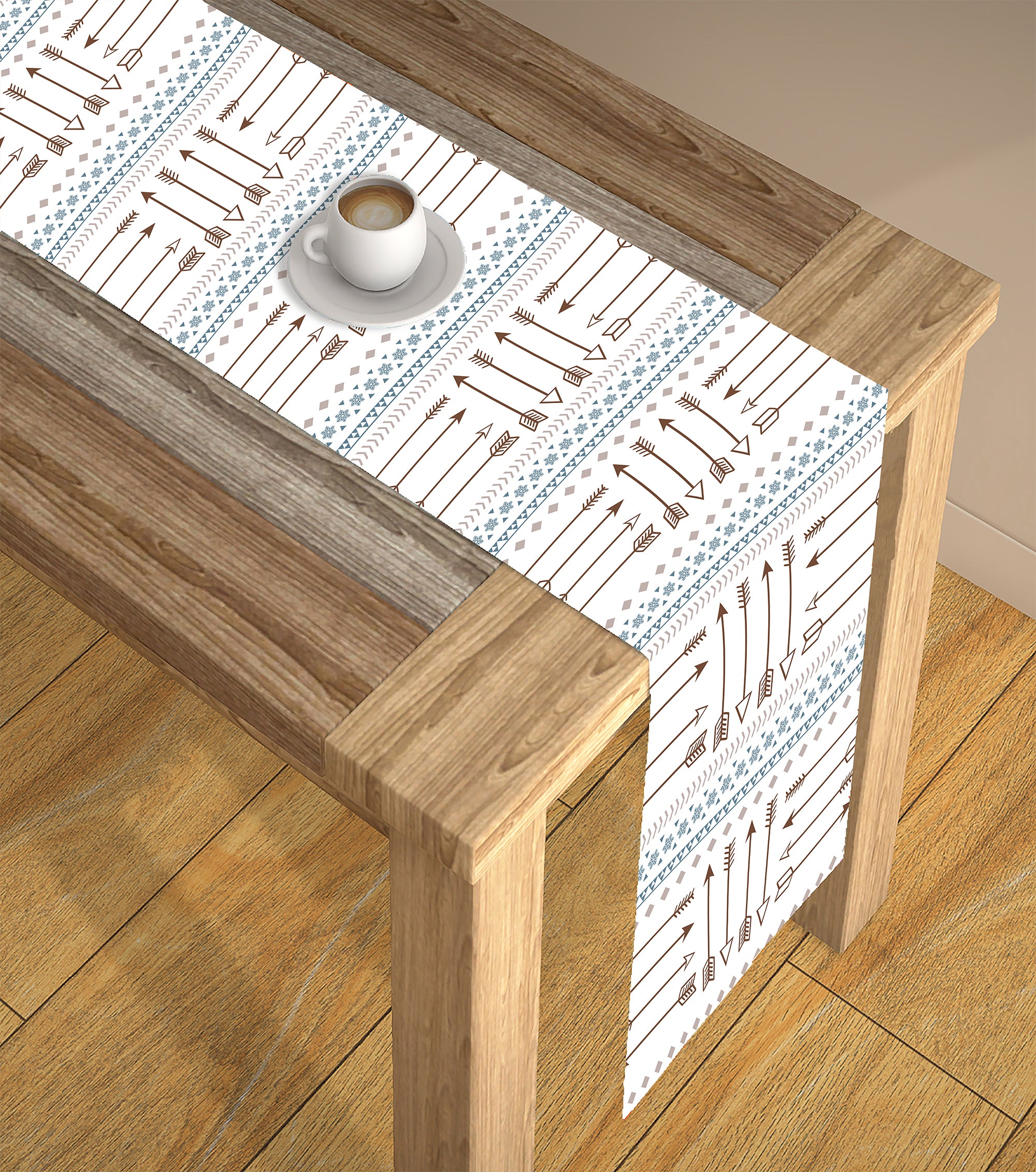 Premium HD Digital Printed Polyester Table Runner