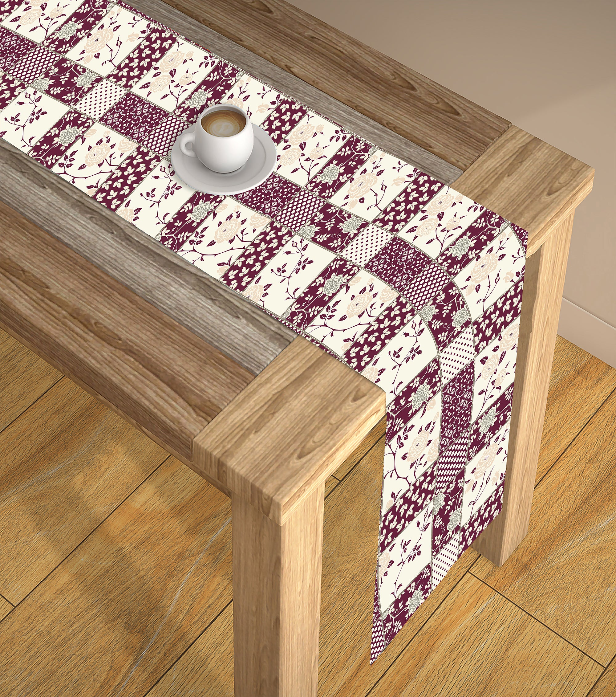 Premium HD Digital Printed Polyester Table Runner