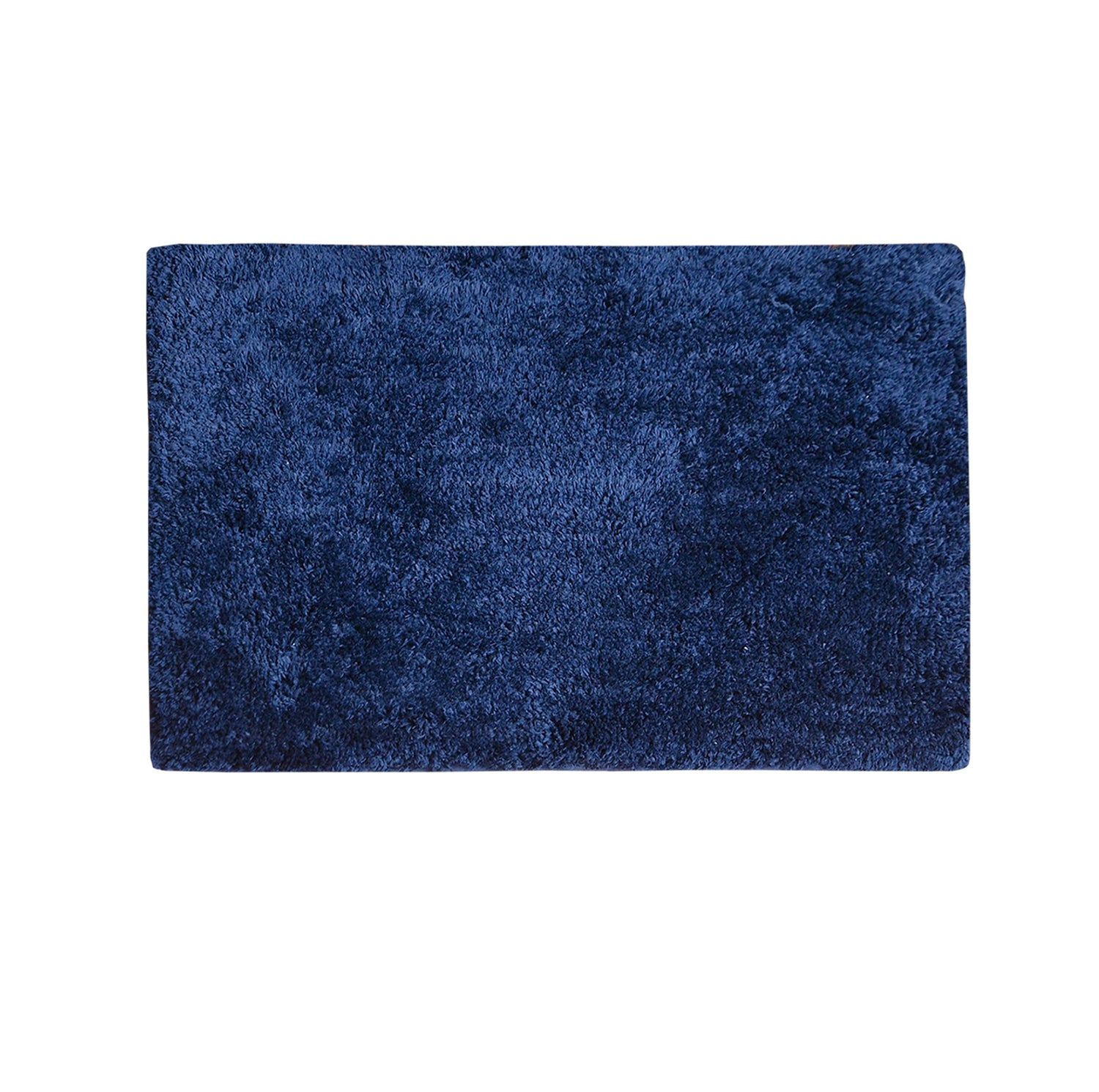 Soft Microfiber Anti Slip Bathmat, Navy