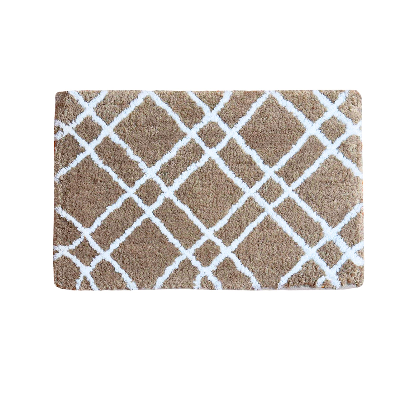 Glorious Super Soft Microfiber Anti Slip Bathmat, Coffee