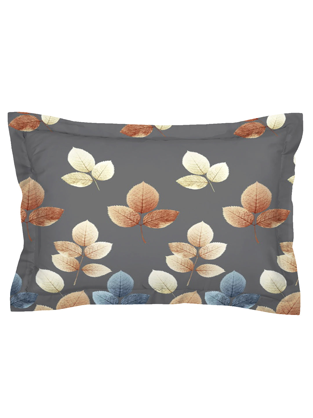 Glace Cotton Abstract Flat Single Bedsheet with 1 Pillow Cover
