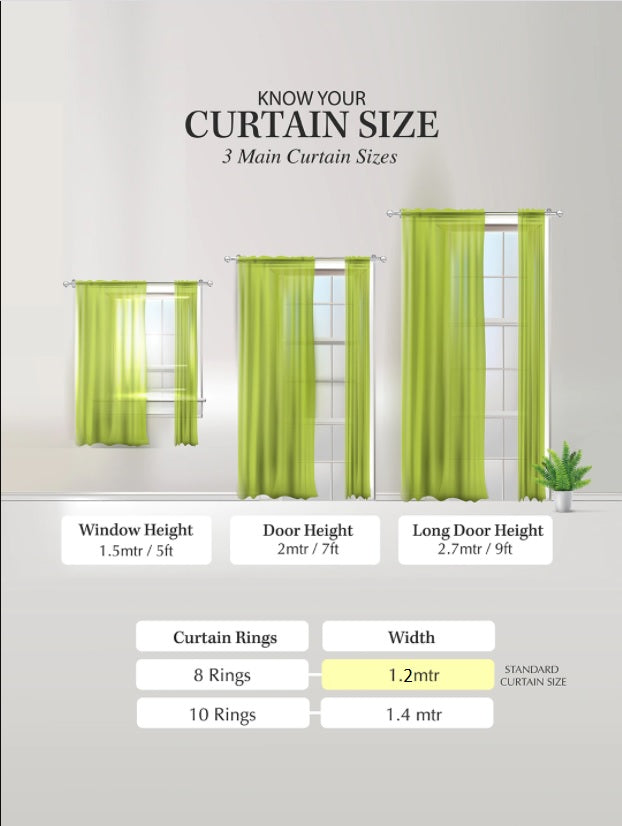 Polyester Digital Printed Grommet Room Curtains