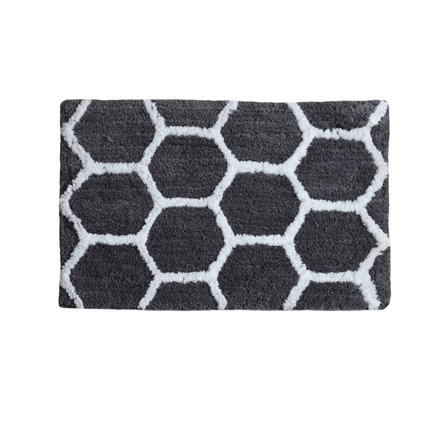 Glorious Super Soft Microfiber Anti Slip Bathmat, Grey