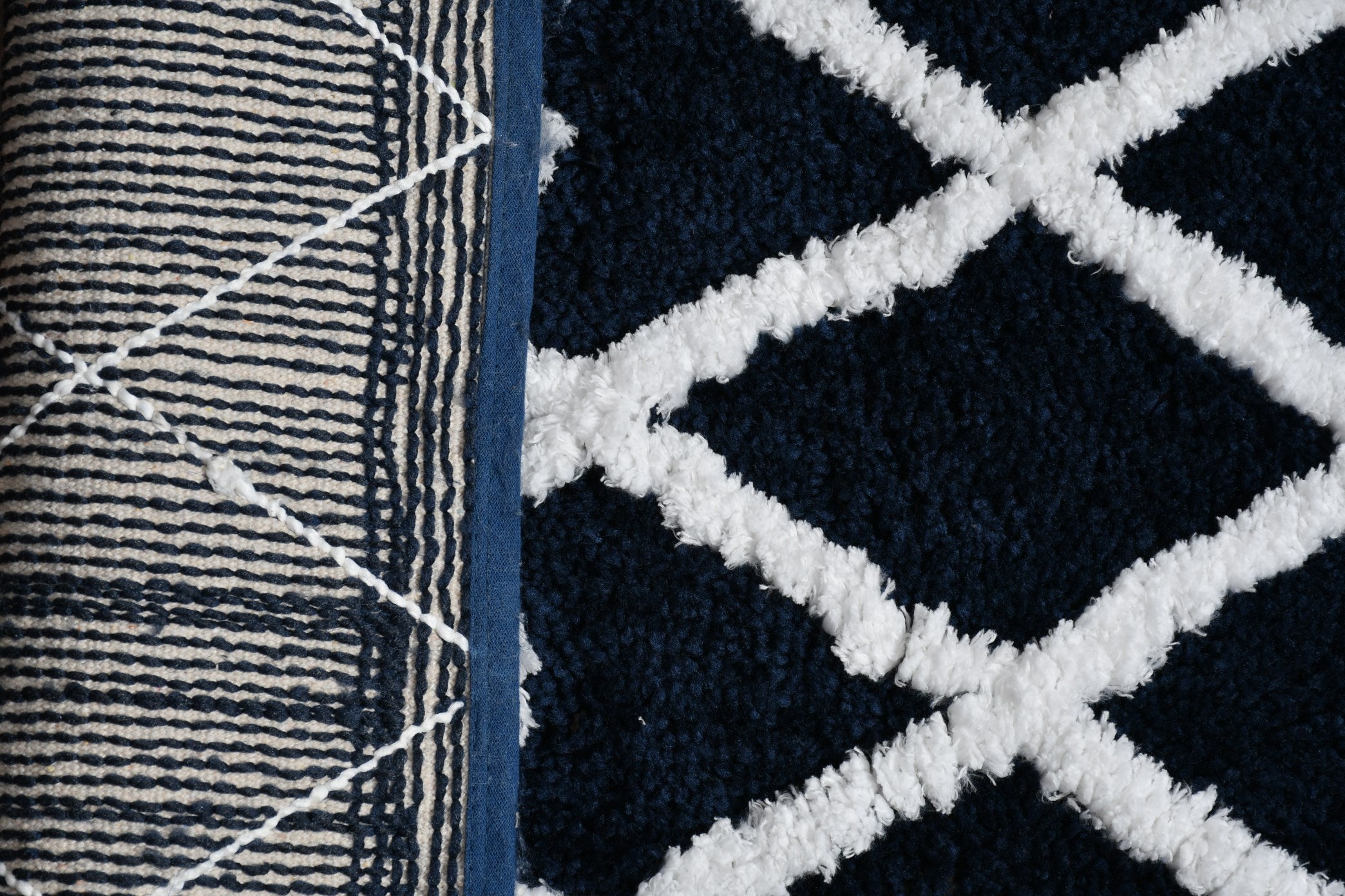 Glorious Super Soft Microfiber Anti Slip Bathmat, Navy
