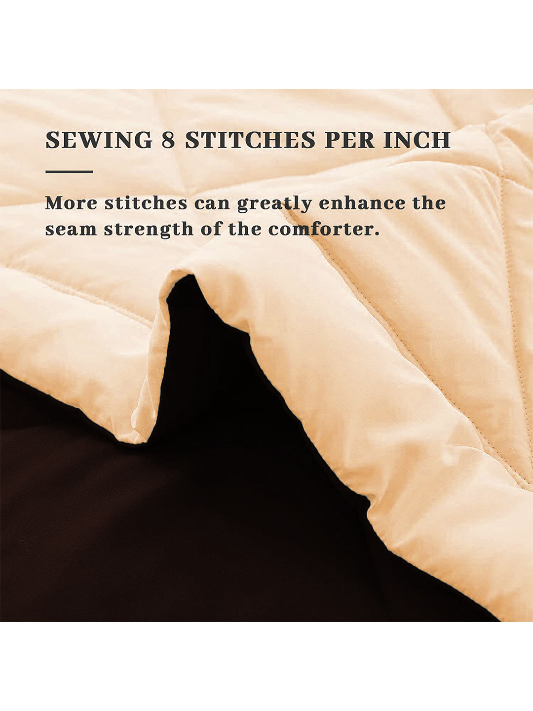 AEROHAVEN 220 GSM Microfiber All-Weather Solid Colour Bed Reversible Comforter AC Quilt Blanket