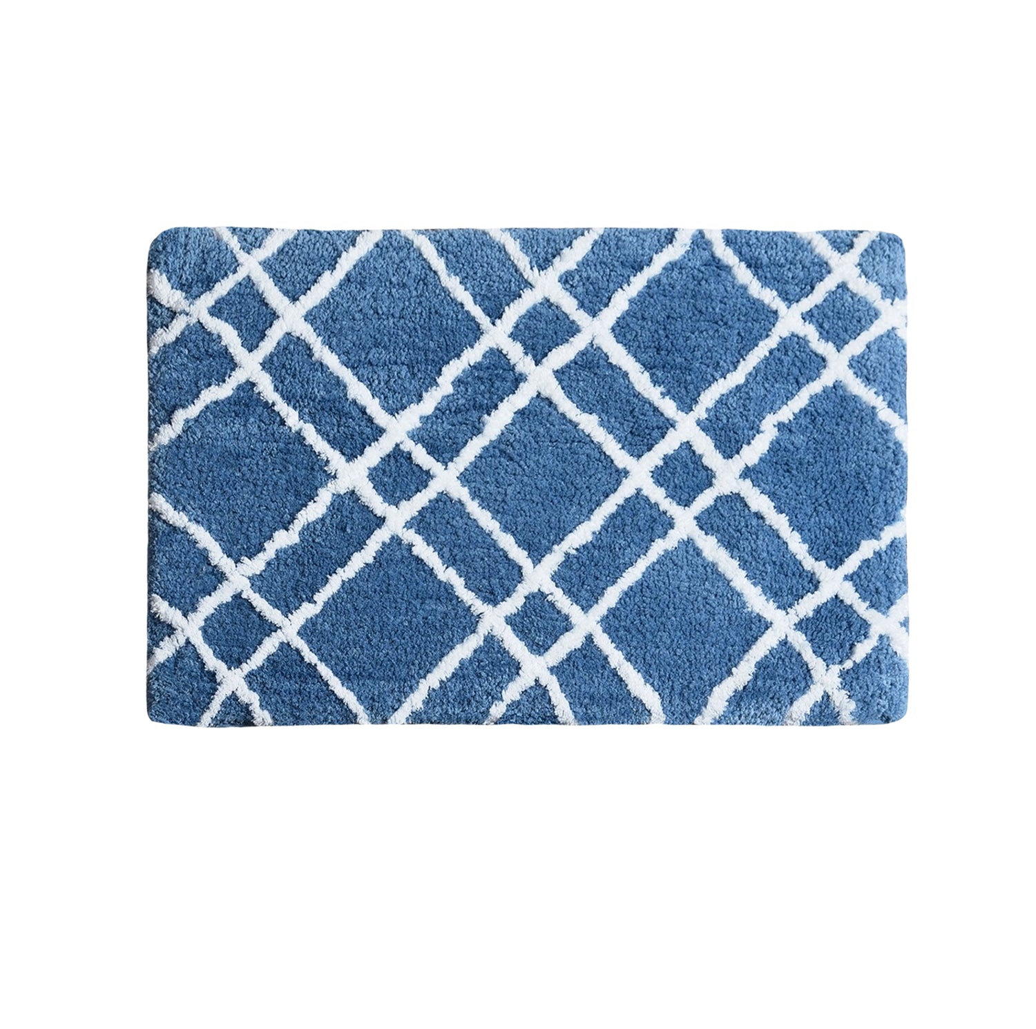 Glorious Super Soft Microfiber Anti Slip Bathmat, Aqua