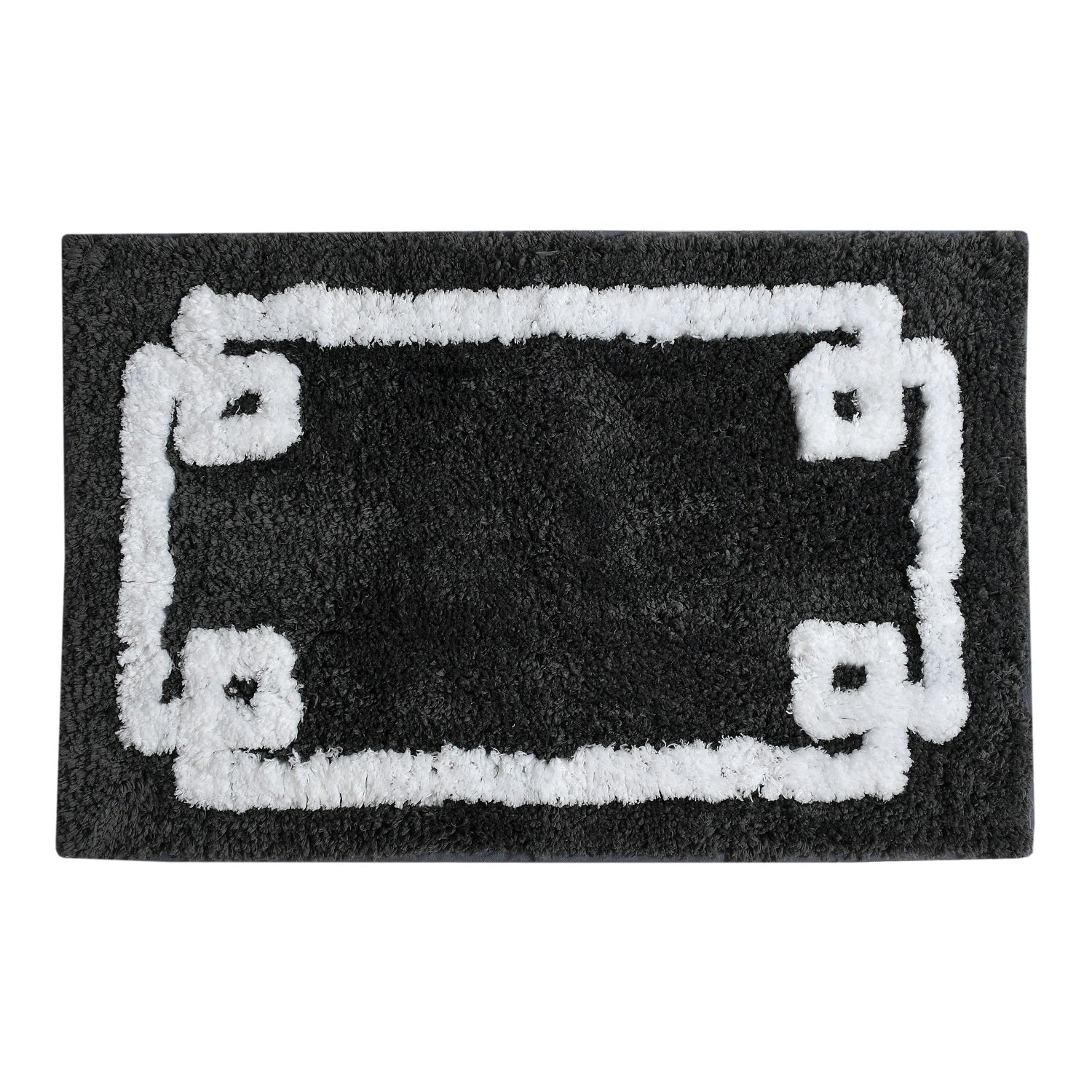 Glorious Super Soft Microfiber Anti Slip Bathmat, Grey