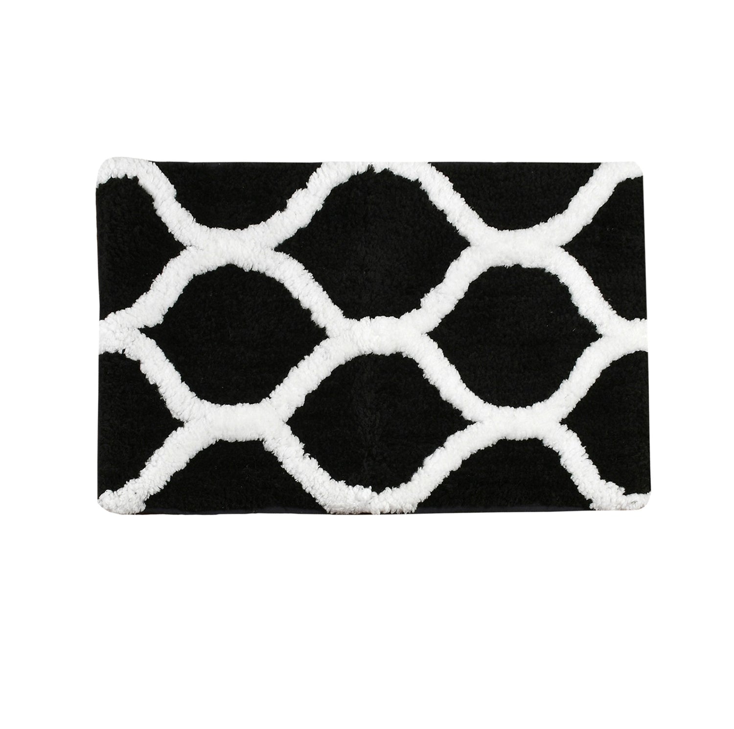 Glorious Super Soft Microfiber Anti Slip Bathmat, Black