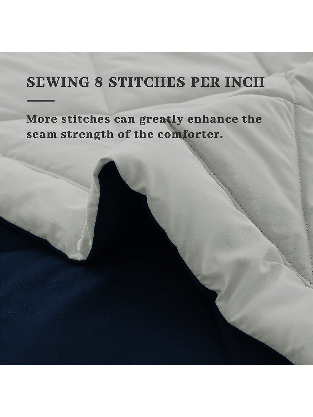 AEROHAVEN 220 GSM Microfiber All-Weather Solid Colour Bed Reversible Comforter AC Quilt Blanket