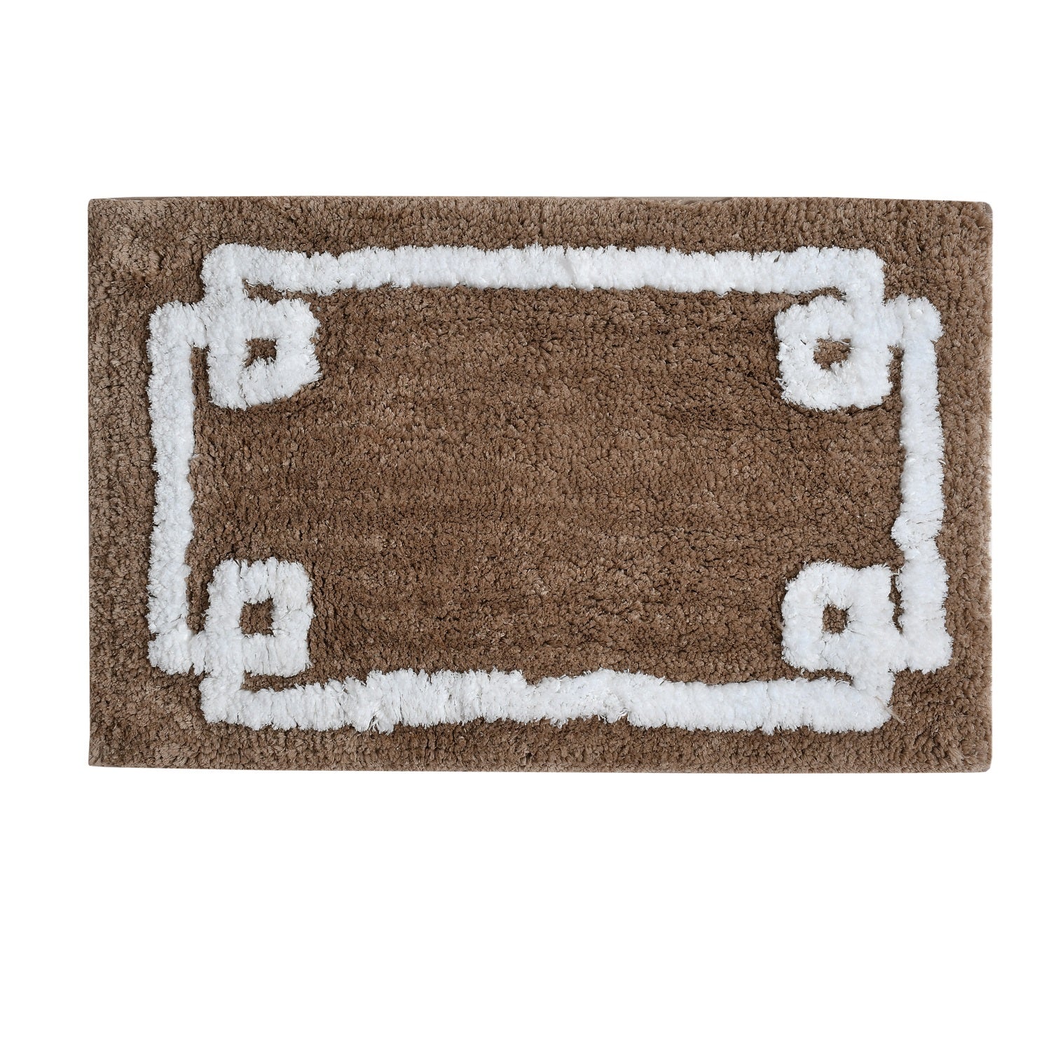 Glorious Super Soft Microfiber Anti Slip Bathmat, Coffee