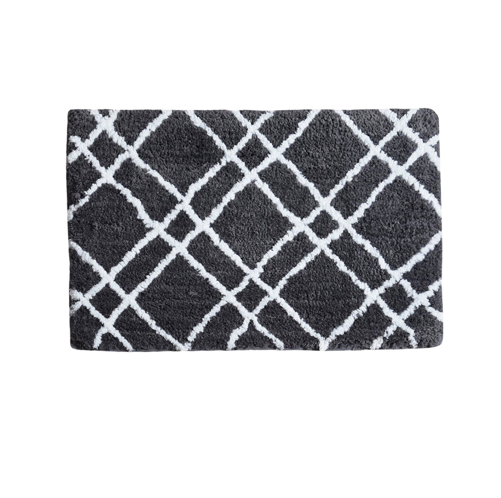 Glorious Super Soft Microfibe Anti Slip Bathmat, Grey