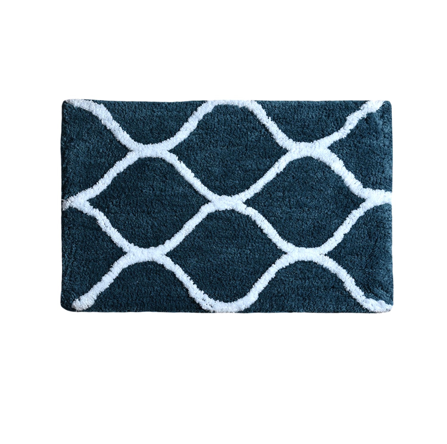 Glorious Super Soft Microfiber Anti Slip Bathmat, Teal