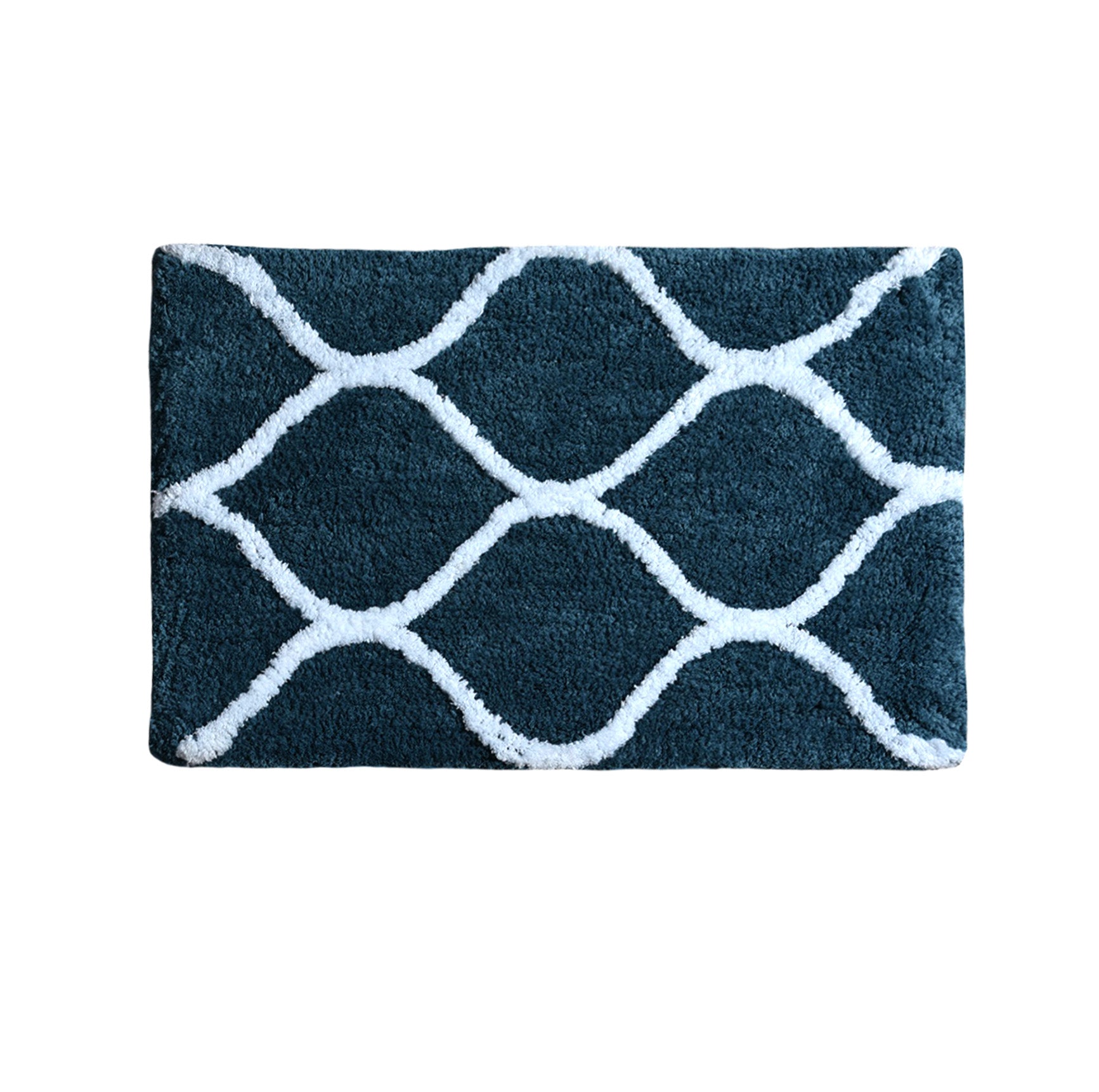 Glorious Super Soft Microfiber Anti Slip Bathmat, Teal