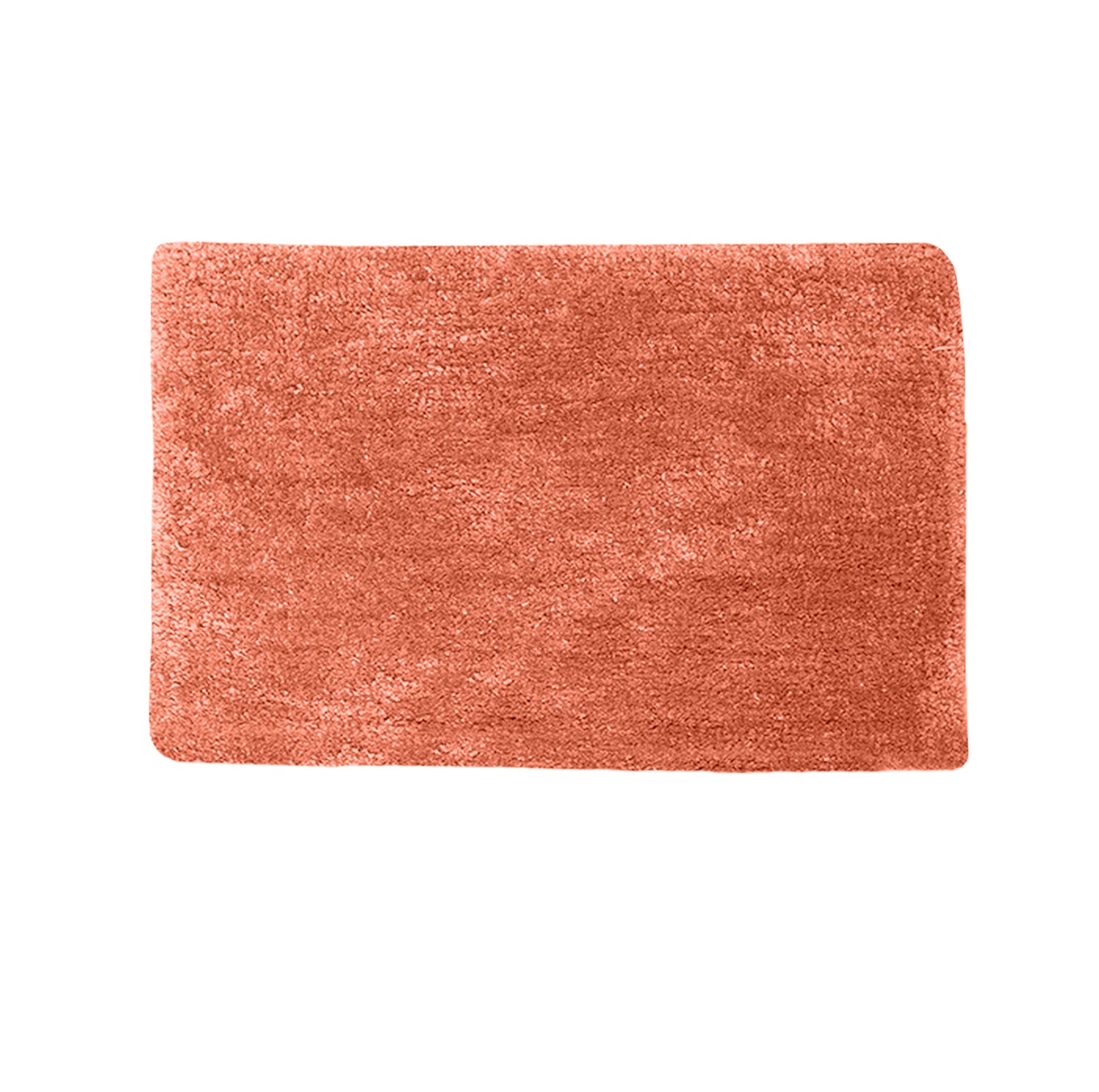 Soft Microfiber Anti Slip Bathmat, Peach