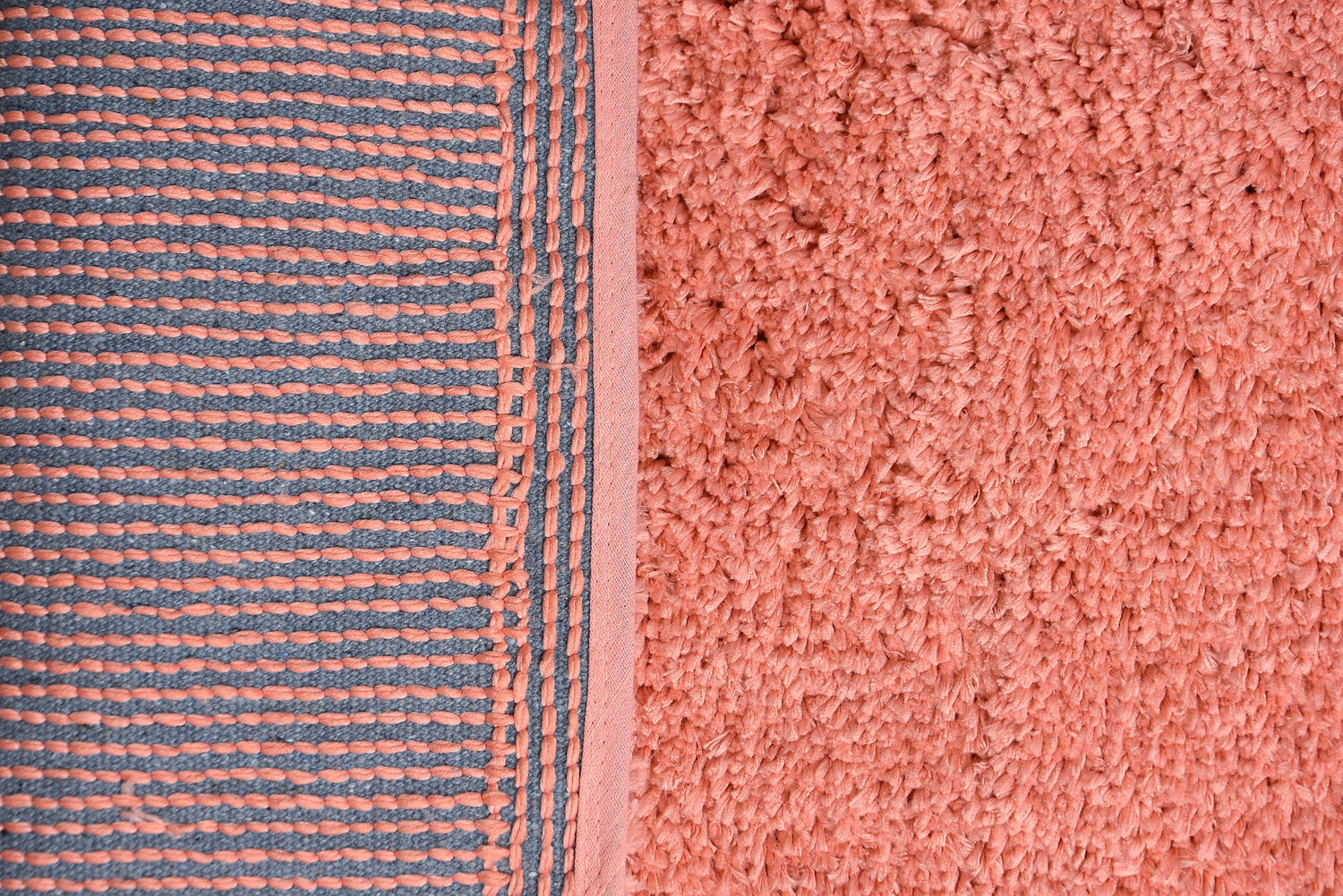 Soft Microfiber Anti Slip Bathmat, Peach