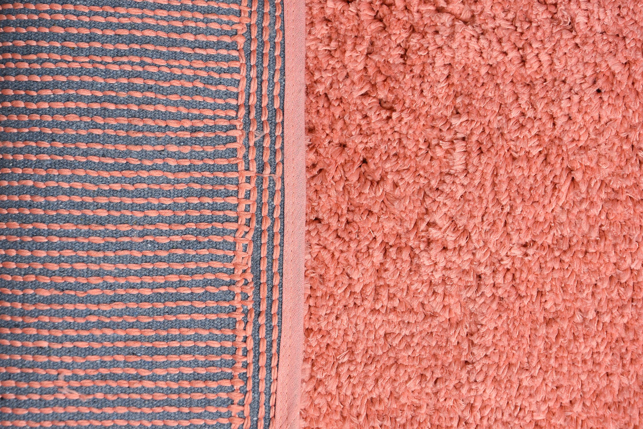 Soft Microfiber Anti Slip Bathmat, Peach