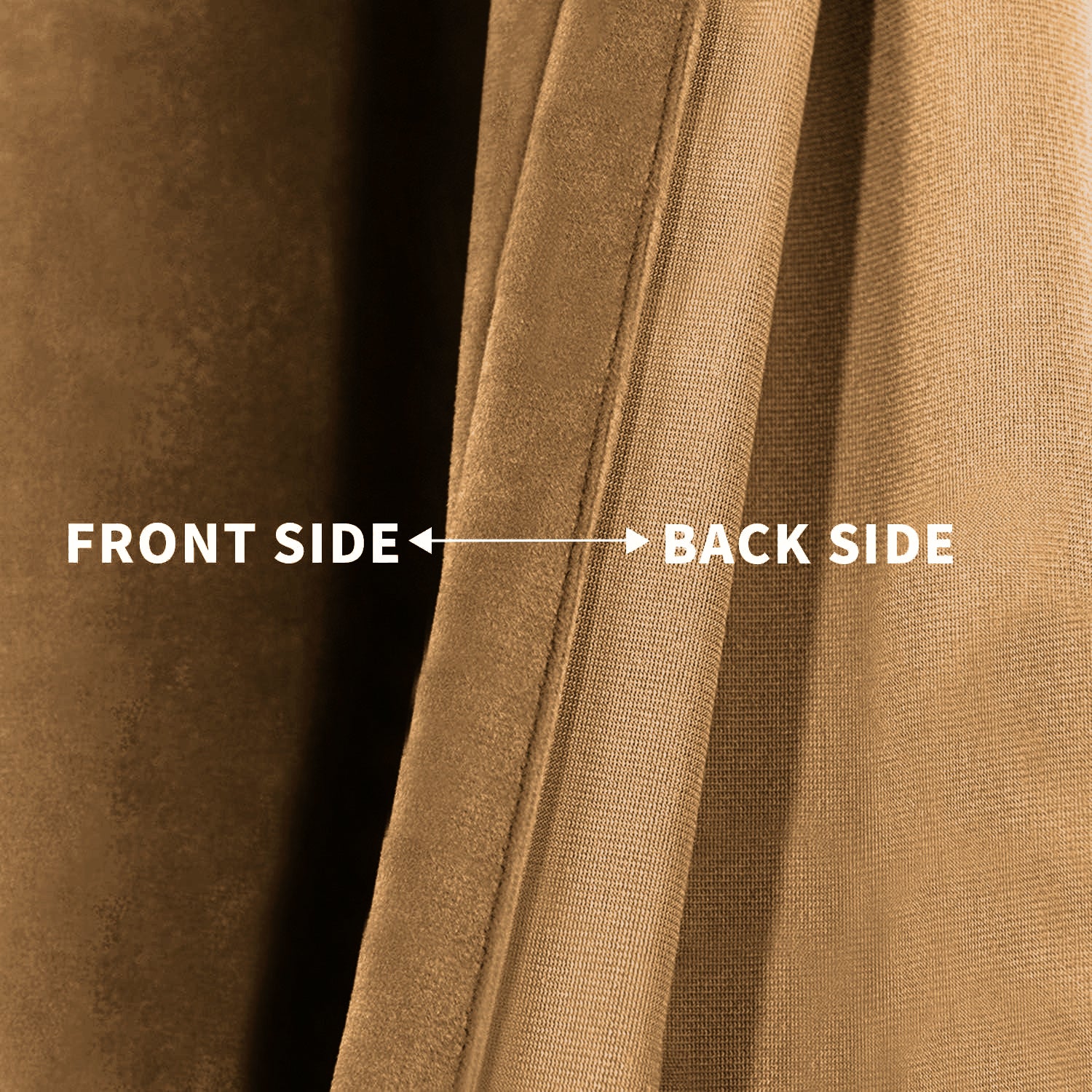 Set of 2 Room Darkening Solid Velvet Grommet Curtains