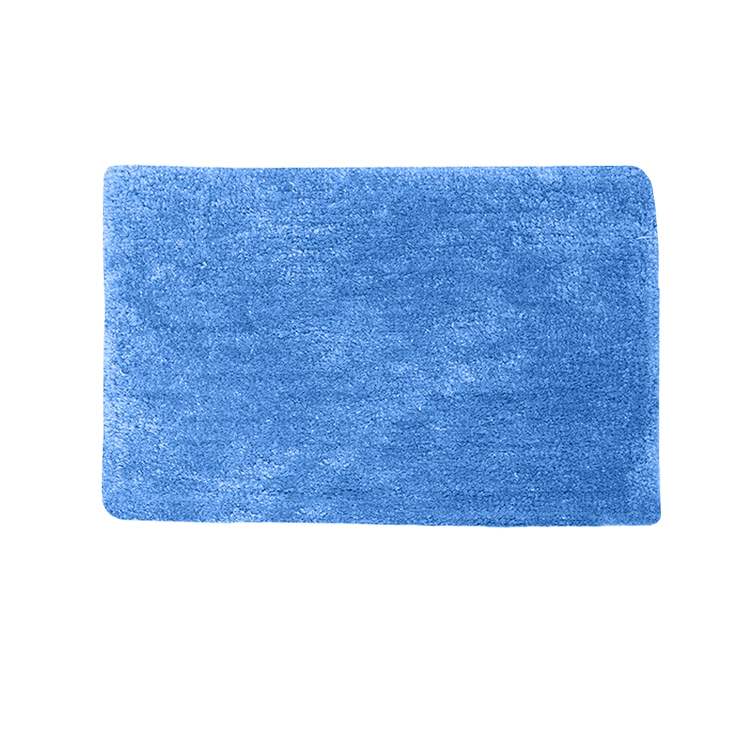 Soft Microfiber Anti Slip Bathmat, Aqua