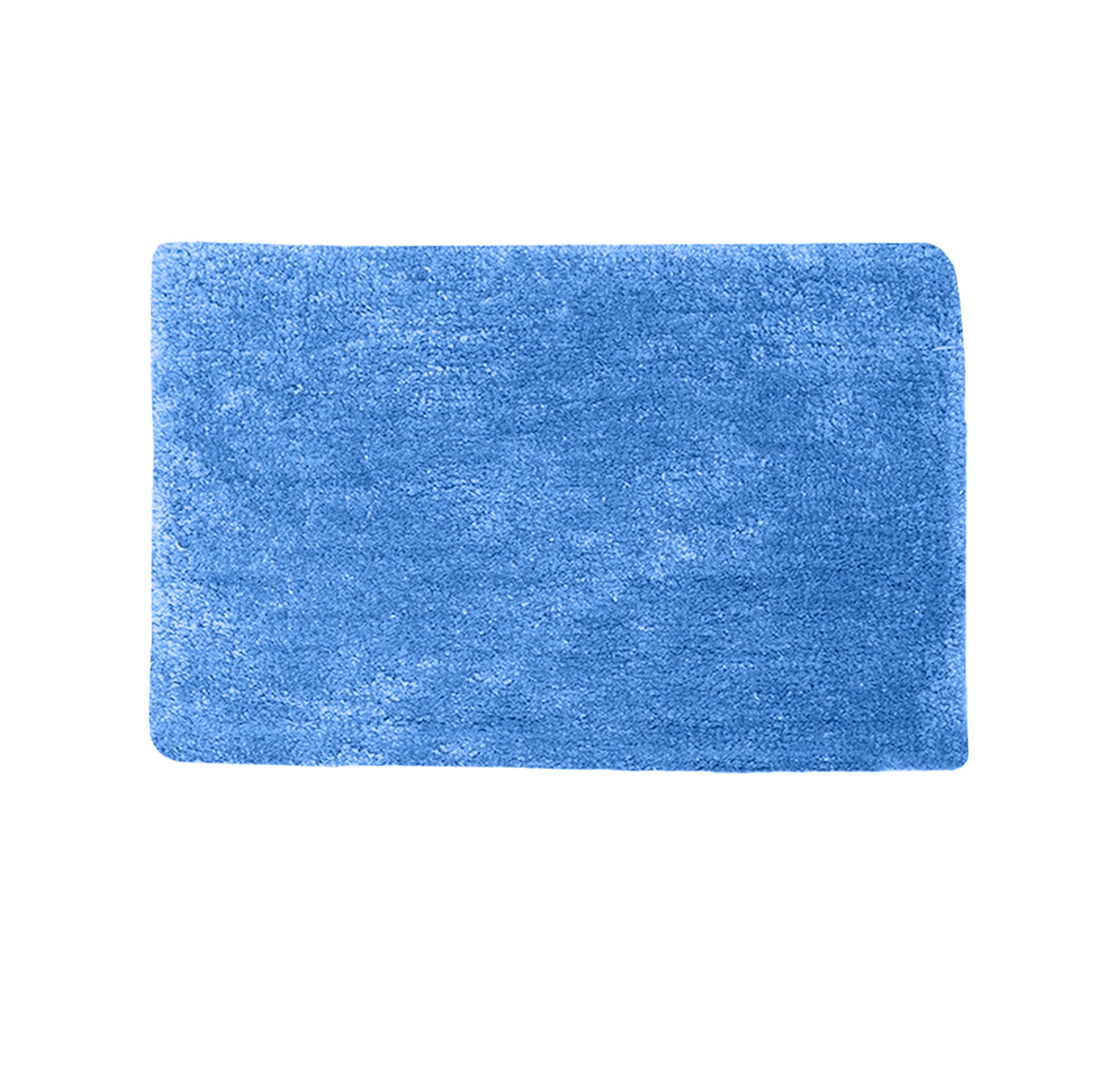 Soft Microfiber Anti Slip Bathmat, Aqua