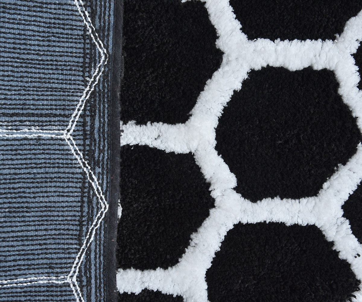 Glorious Super Soft Microfiber Anti Slip Bathmat, Black