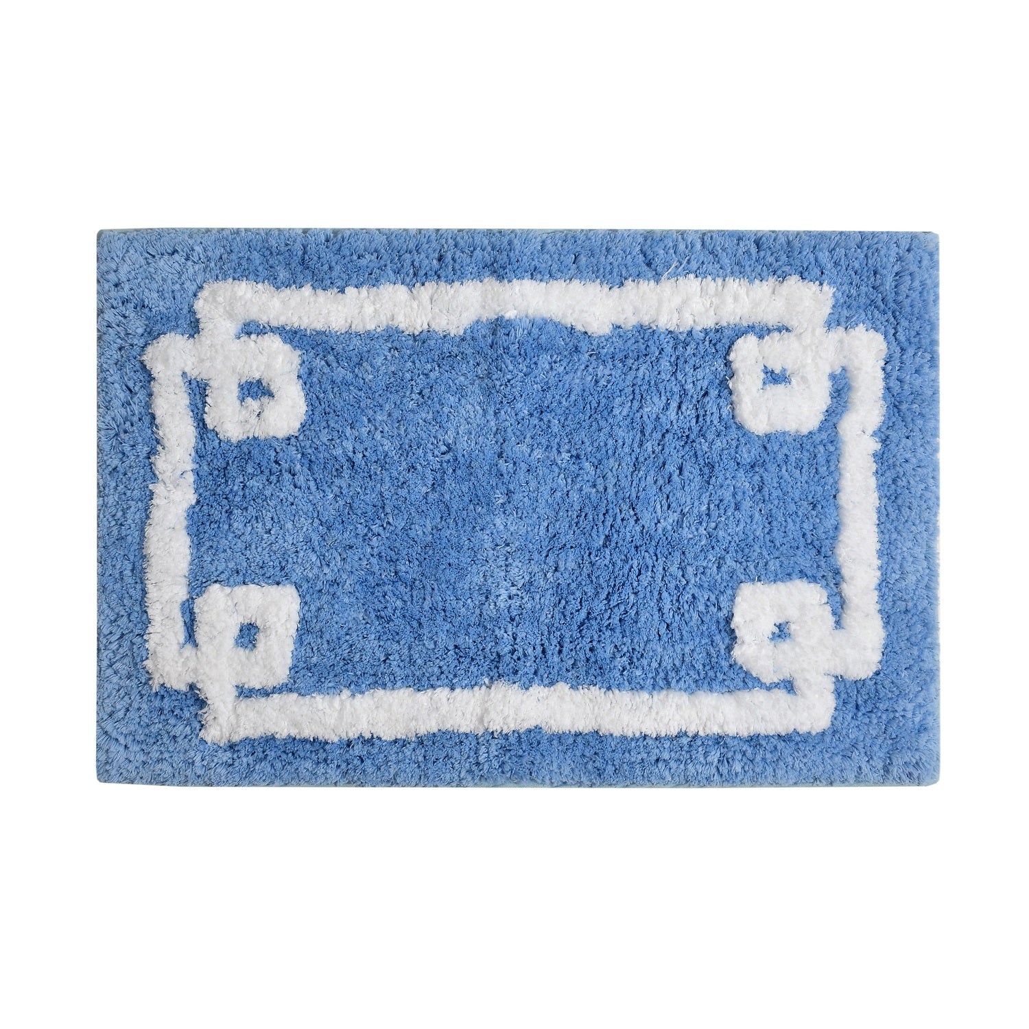 Glorious Super Soft Microfiber Anti Slip Bathmat, Aqua