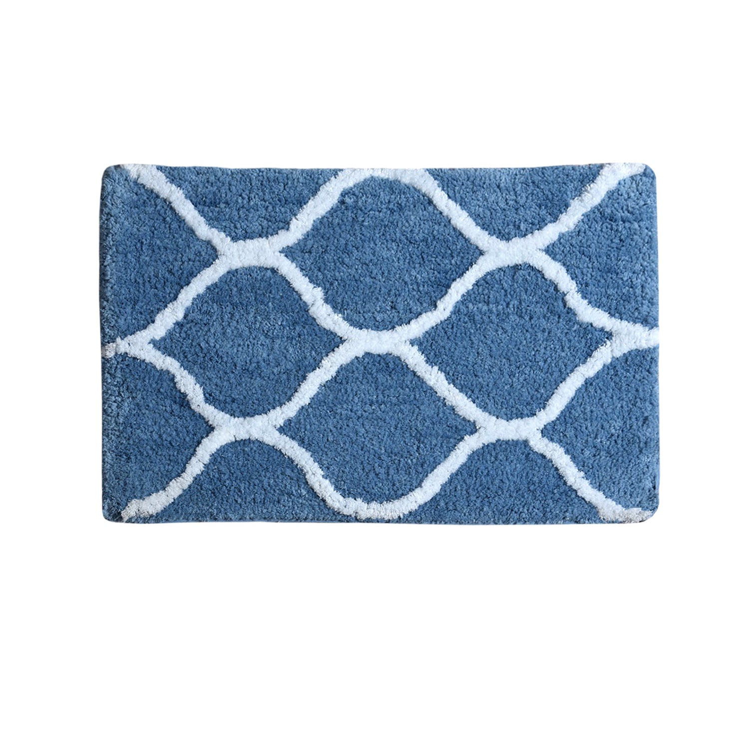 Glorious Super Soft Microfiber Anti Slip Bathmat, Aqua
